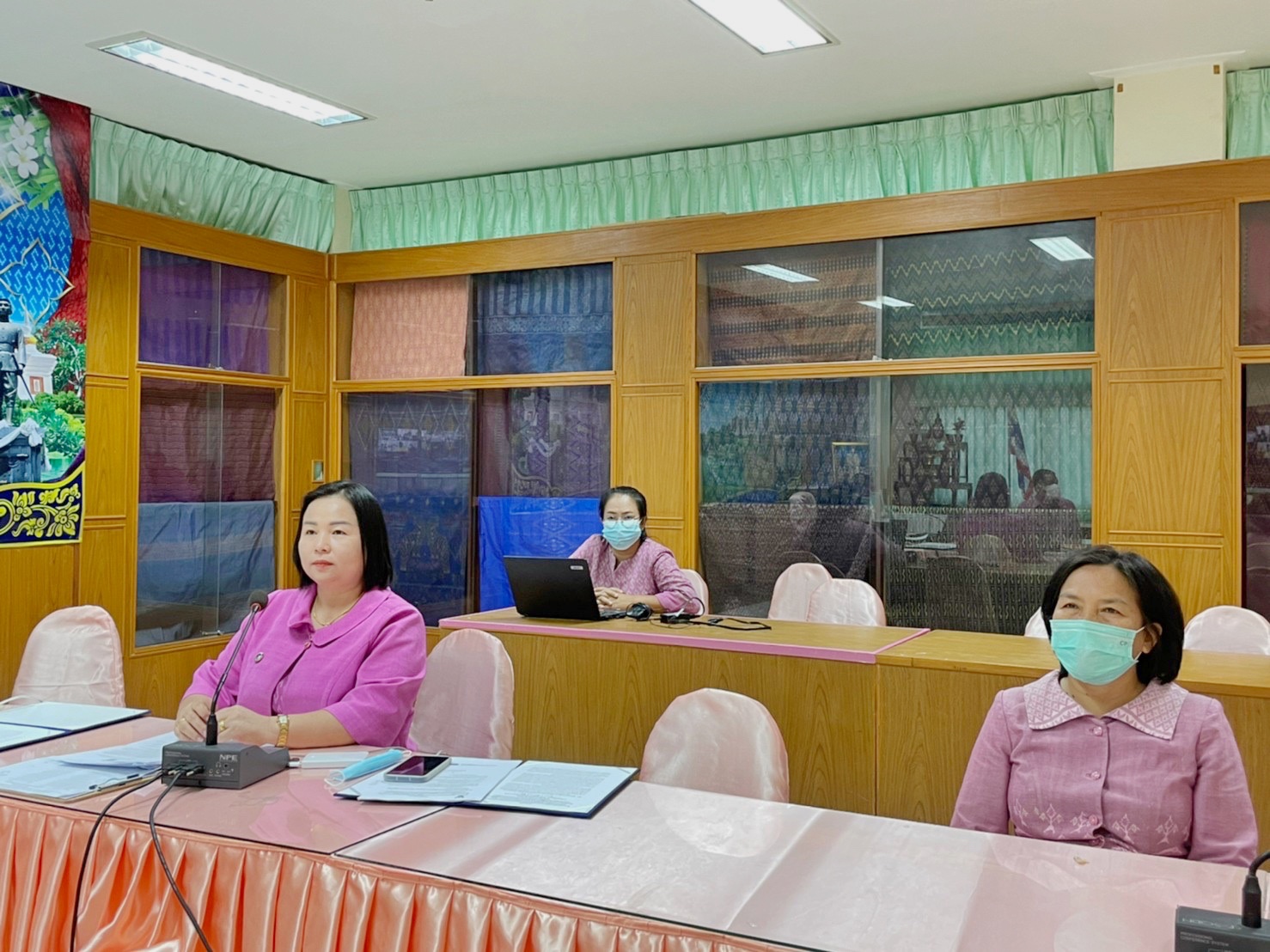 พช.มหาสารคาม จัดประชุมเชิงปฏิบัติการเพื่อส่งเสริมความรู้ความเข้าใจในการปฏิบัติงาน แก่เจ้าหน้าที่พัฒนาชุมชนให้มีความโปร่งใส ปราศจากการทุจริตประพฤติมิชอบ ผ่านระบบประชุมออนไลน์ Cisco Webex Meetings
