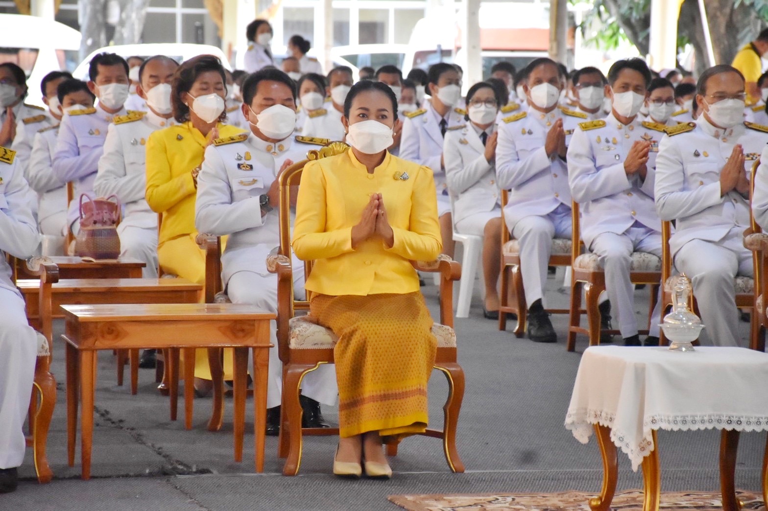 พช.มหาสารคาม ร่วมประกอบพิธีทำบุญตักบาตรถวายพระราชกุศล เนื่องในโอกาสวันเฉลิมพระชนมพรรษาพระบาทสมเด็จพระเจ้าอยู่หัว วันที่ 28 กรกฎาคม 2565