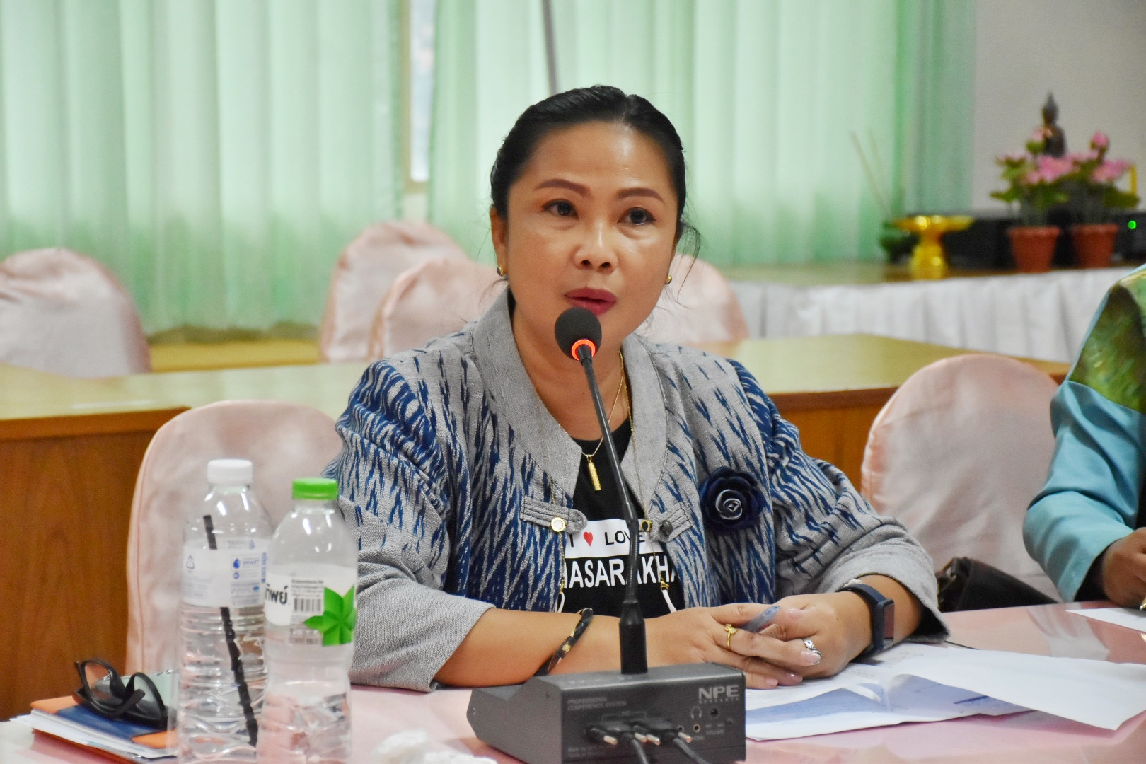 พช.มหาสารคาม ประชุมสรุปการจัดงาน “ราตรีเส้นสายลายผ้า” ในงานกาชาดจังหวัดมหาสารคาม ประจำปี 2565