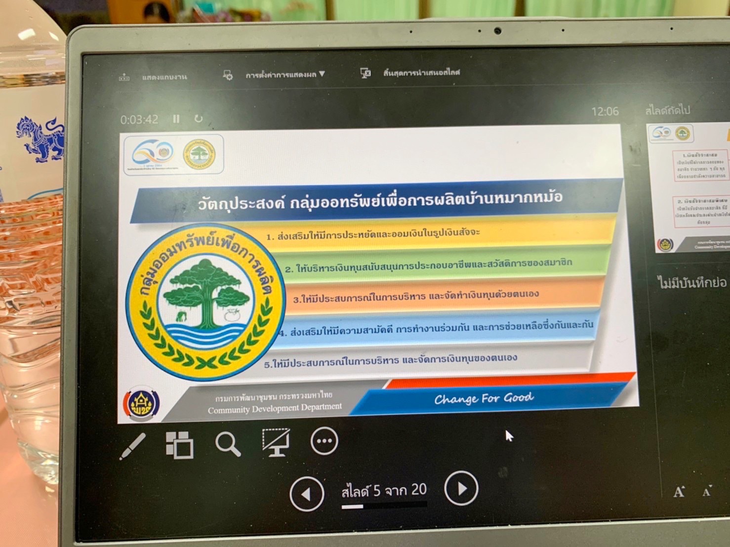 พช.มหาสารคาม เดินหน้าคัดสรรกิจกรรมพัฒนาชุมชนดีเด่น ประจำปี 2565 จังหวัดมหาสารคาม