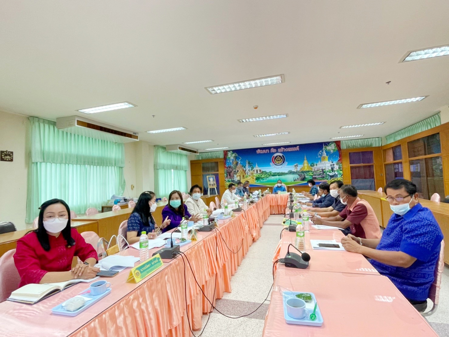 พช.มหาสารคามร่วมประชุมกรมการพัฒนาชุมชน ครั้งที่ 7/2565 ผ่านระบบวีดีทัศน์ทางไกล (Video Conference)