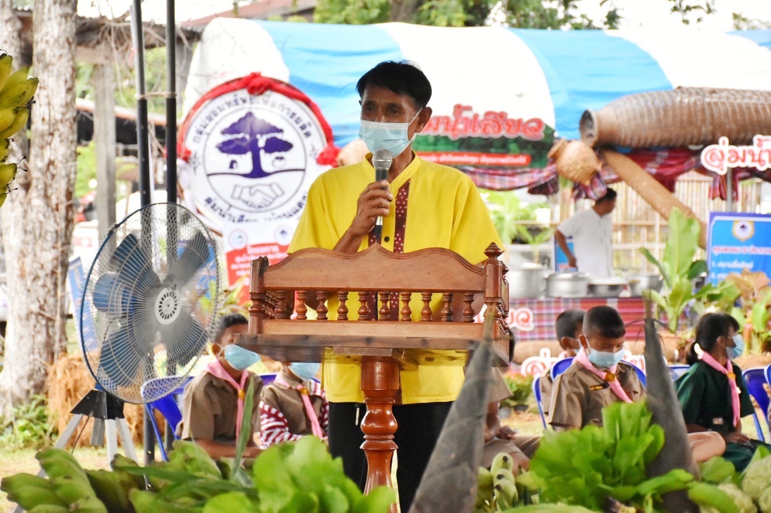 พช.มหาสารคาม ร่วมกับส่วนราชการ ภาคี เครือข่าย ดำเนินการประกวดหมู่บ้านมั่นคงปลอดภัย ร่วมใจปลูกผัก เพื่อคัดเลือกหมู่บ้านต้นแบบ ระดับจังหวัด ประจำปี 2565