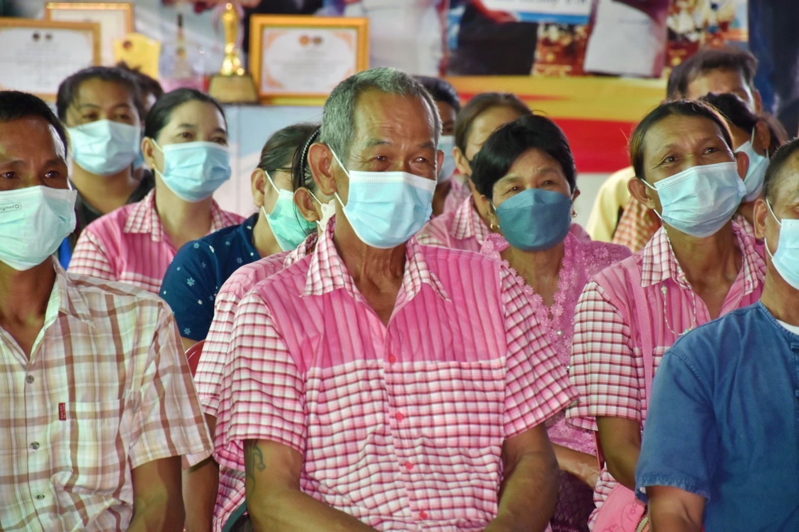 พช.มหาสารคาม ร่วมกับส่วนราชการ ภาคี เครือข่าย ดำเนินการประกวดหมู่บ้านมั่นคงปลอดภัย ร่วมใจปลูกผัก เพื่อคัดเลือกหมู่บ้านต้นแบบ ระดับจังหวัด ประจำปี 2565