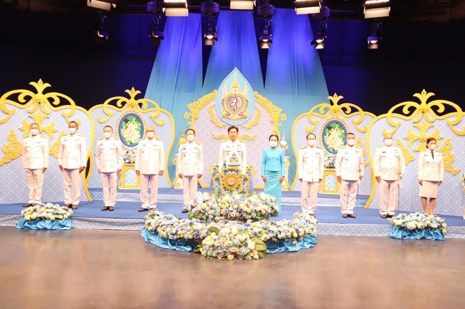 ผู้ว่าราชการจังหวัดมหาสารคาม พร้อมคณะ บันทึกเทปโทรทัศน์ถวายพระพร เนื่องในโอกาสวันเฉลิมพระชนมพรรษา สมเด็จพระนางเจ้าสิริกิติ์ พระบรมราชินีนาถ พระบรมราชชนนีพันปีหลวง 12 สิงหาคม 2565