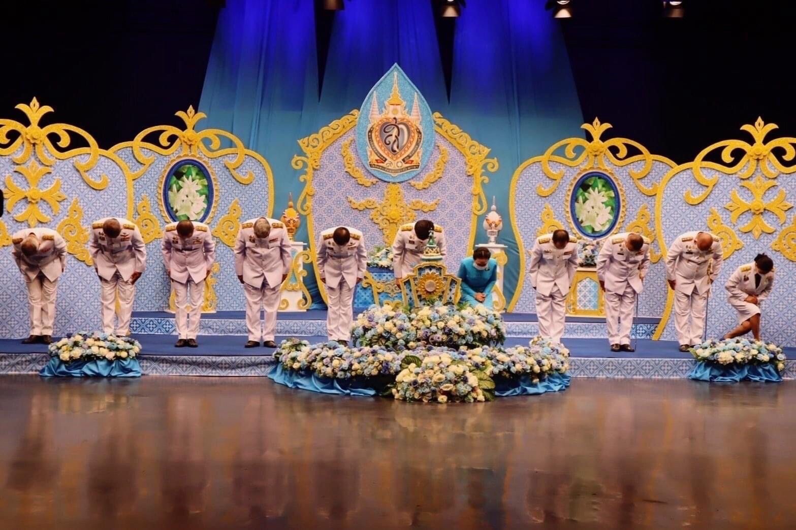 ผู้ว่าราชการจังหวัดมหาสารคาม พร้อมคณะ บันทึกเทปโทรทัศน์ถวายพระพร เนื่องในโอกาสวันเฉลิมพระชนมพรรษา สมเด็จพระนางเจ้าสิริกิติ์ พระบรมราชินีนาถ พระบรมราชชนนีพันปีหลวง 12 สิงหาคม 2565