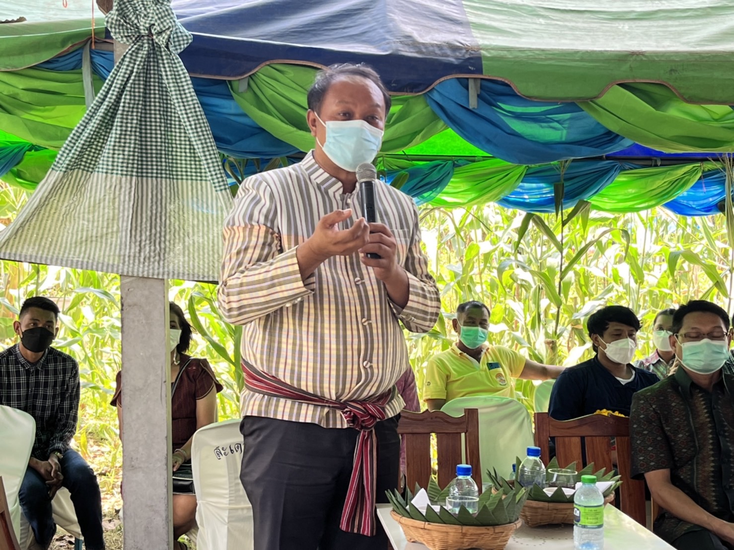 จังหวัดมหาสารคาม จัดกิจกรรมคัดสรรหมู่บ้านเศรษฐกิจพอเพียง “อยู่เย็น เป็นสุข” ดีเด่น ระดับจังหวัด ประจำปี 2565