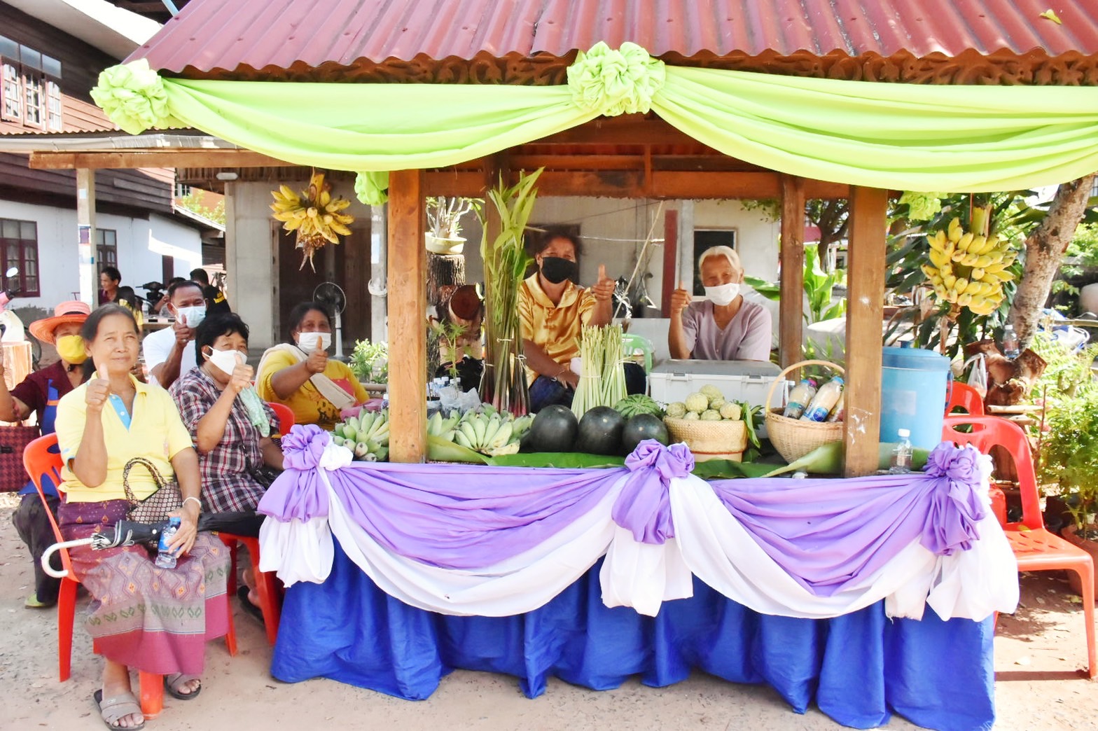 จังหวัดมหาสารคาม จัดกิจกรรมคัดสรรหมู่บ้านเศรษฐกิจพอเพียง “อยู่เย็น เป็นสุข” ดีเด่น ระดับจังหวัด ประจำปี 2565