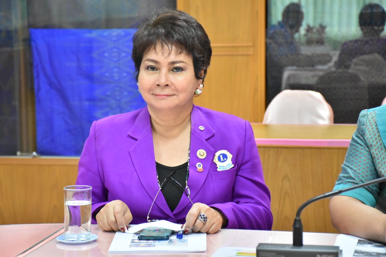 พช.มหาสารคาม ประชุมเพื่อระดมความคิดจัดงาน เส้นสายลายผ้า ภายในงานกาชาดจังหวัดมหาสารคาม