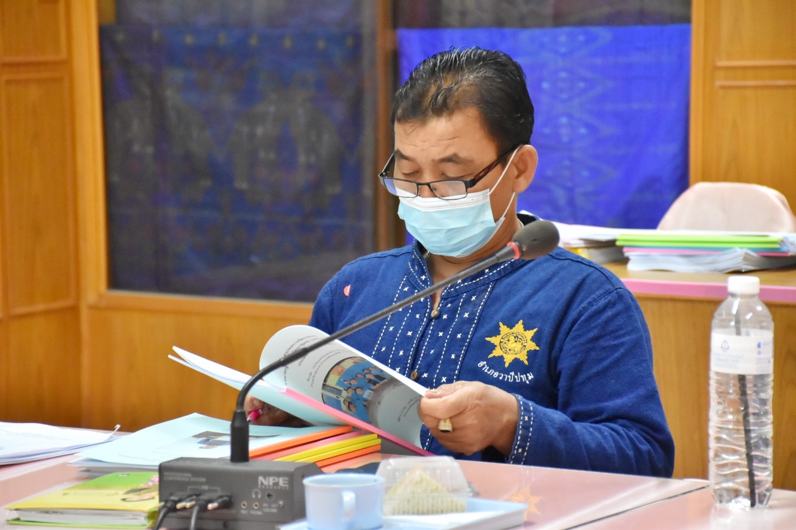 พช.มหาสารคาม จัดประชุมตรวจประเมินเพื่อรับรองมาตรฐานการพัฒนาชุมชน (มชช.) จังหวัดมหาสารคาม ประจำปี 2565 ครั้งที่ 1/2565