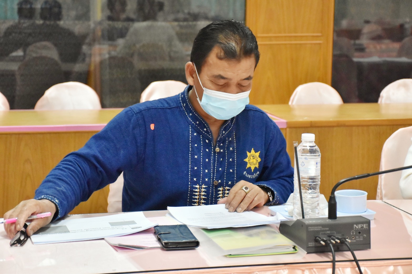 พช.มหาสารคาม จัดประชุมตรวจประเมินเพื่อรับรองมาตรฐานการพัฒนาชุมชน (มชช.) จังหวัดมหาสารคาม ประจำปี 2565 ครั้งที่ 1/2565