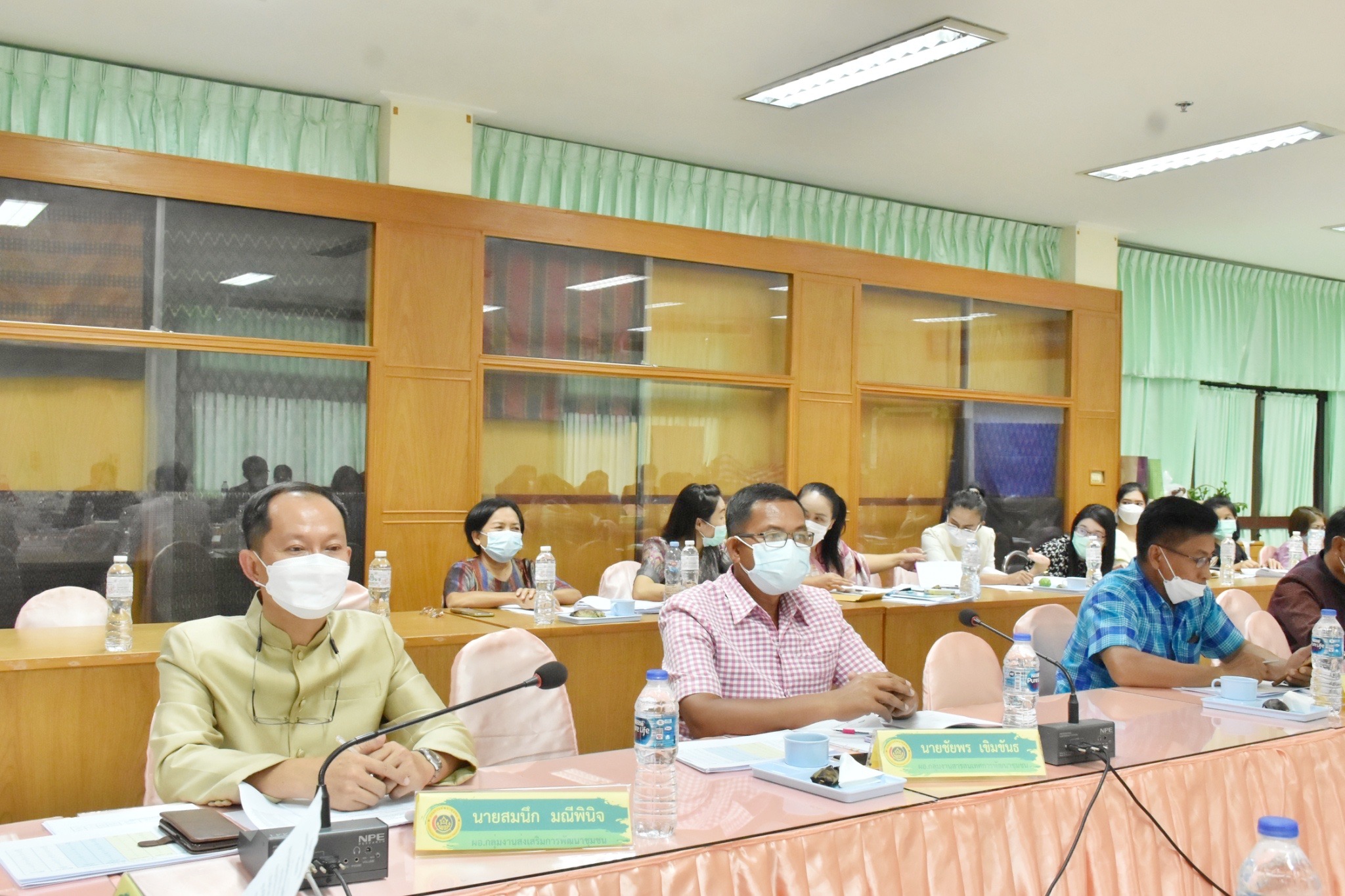 พช.มหาสารคาม “ประชุมประจำเดือนสำนักงานพัฒนาชุมชนจังหวัดมหาสารคาม ครั้งที่ 9/2565”