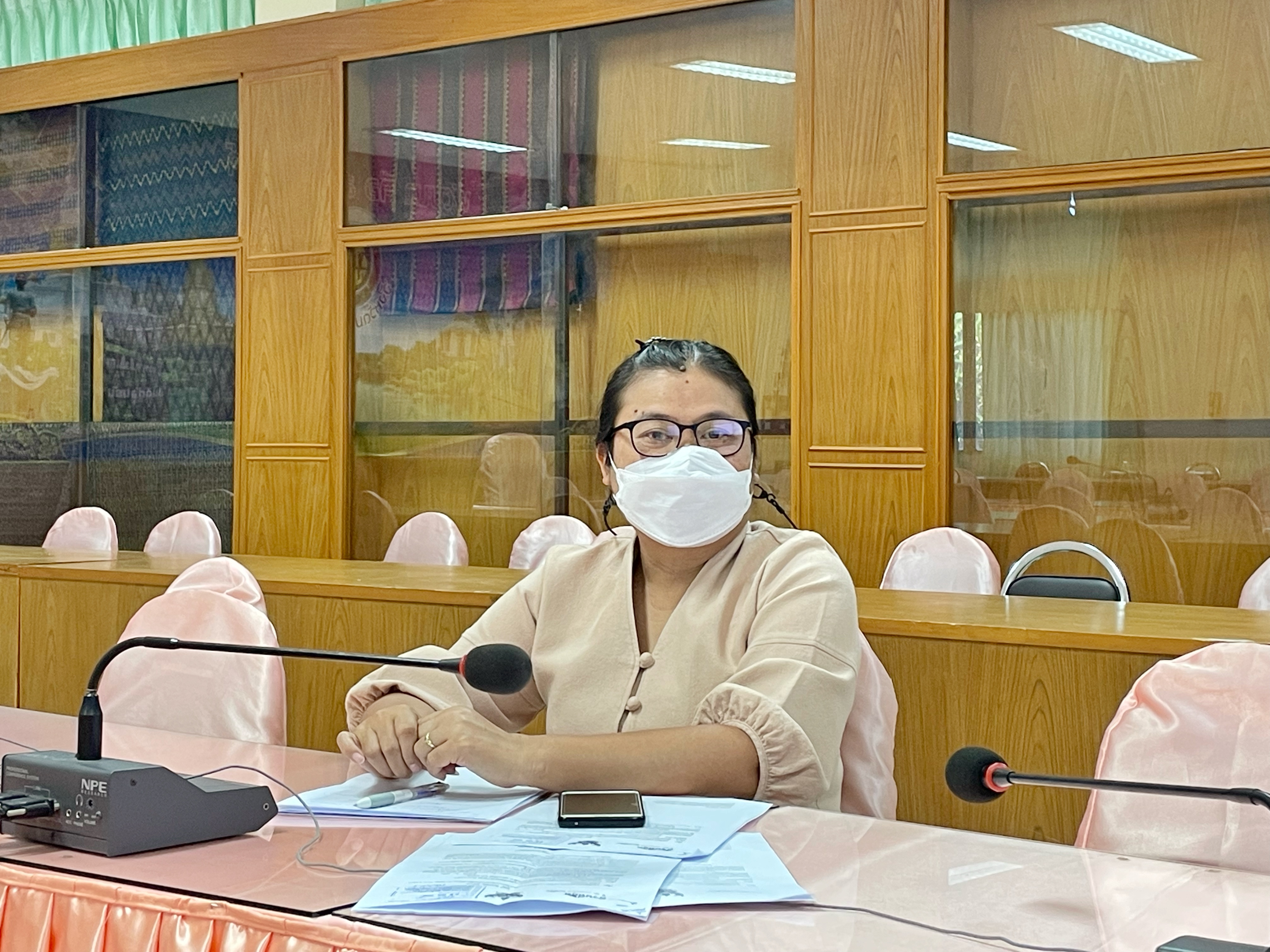 พช.มหาสารคามร่วมประชุมผู้รับผิดชอบการรายงานผลการใช้จ่ายงบประมาณในระบบบริหารงบประมาณและบริหารกิจกรรม/โครงการ (BPM)