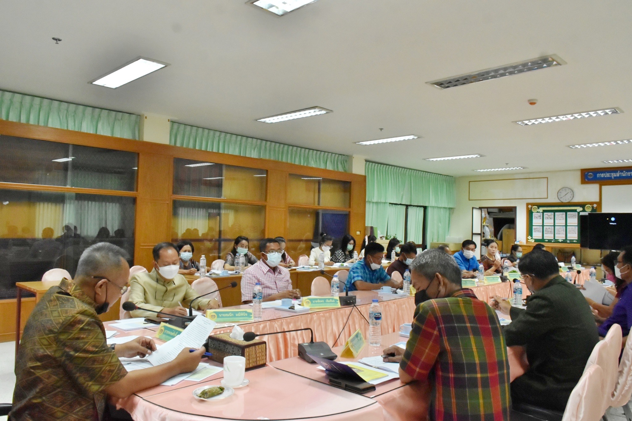 พช.มหาสารคาม “ประชุมประจำเดือนสำนักงานพัฒนาชุมชนจังหวัดมหาสารคาม ครั้งที่ 9/2565”