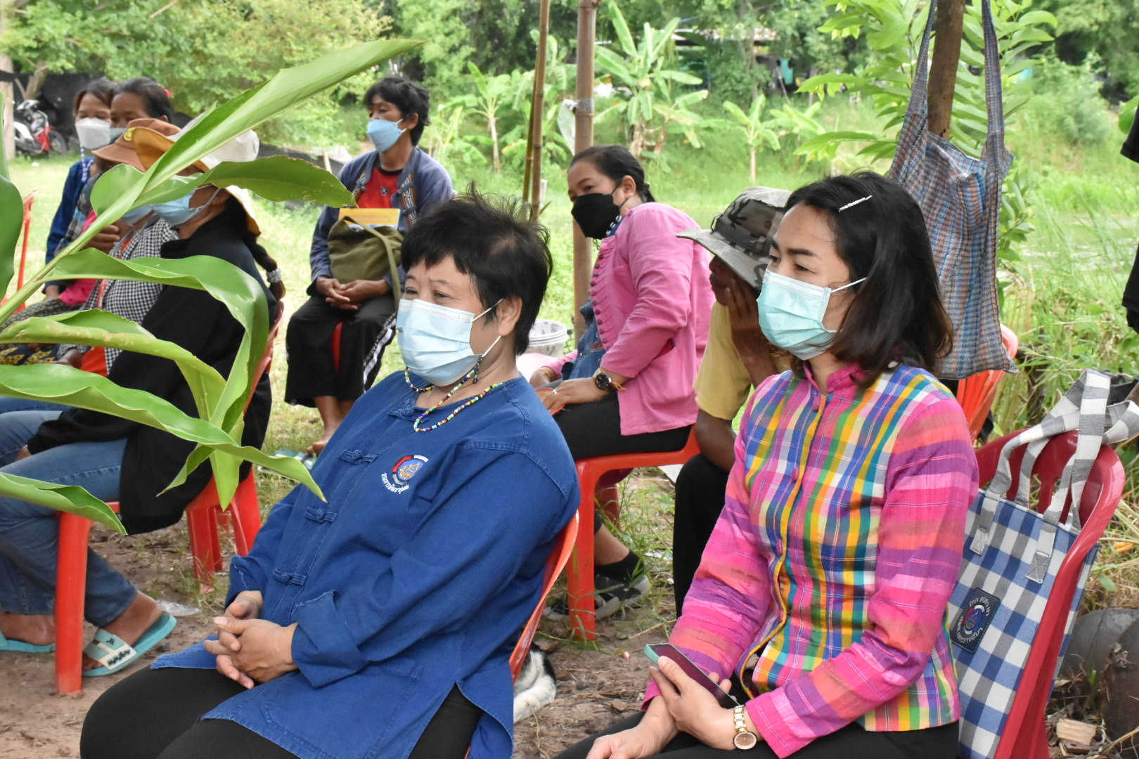 ผู้ตรวจราชการกรมการพัฒนาชุมชน ปลื้ม โคก หนอง นาพช.มหาสารคาม เห็นผล สร้างความมั่นคงทางอาหาร