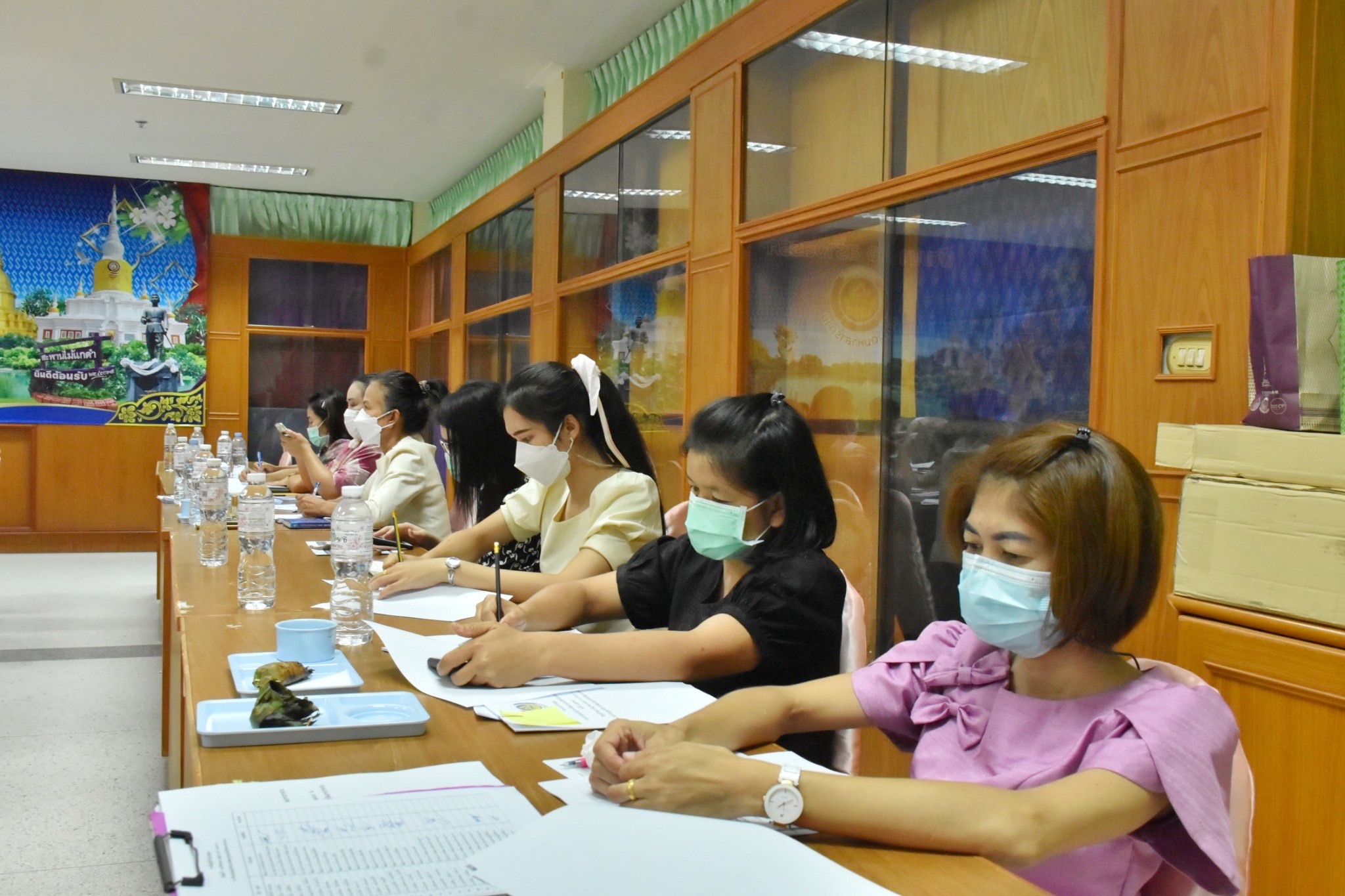 พช.มหาสารคาม “ประชุมประจำเดือนสำนักงานพัฒนาชุมชนจังหวัดมหาสารคาม ครั้งที่ 9/2565”