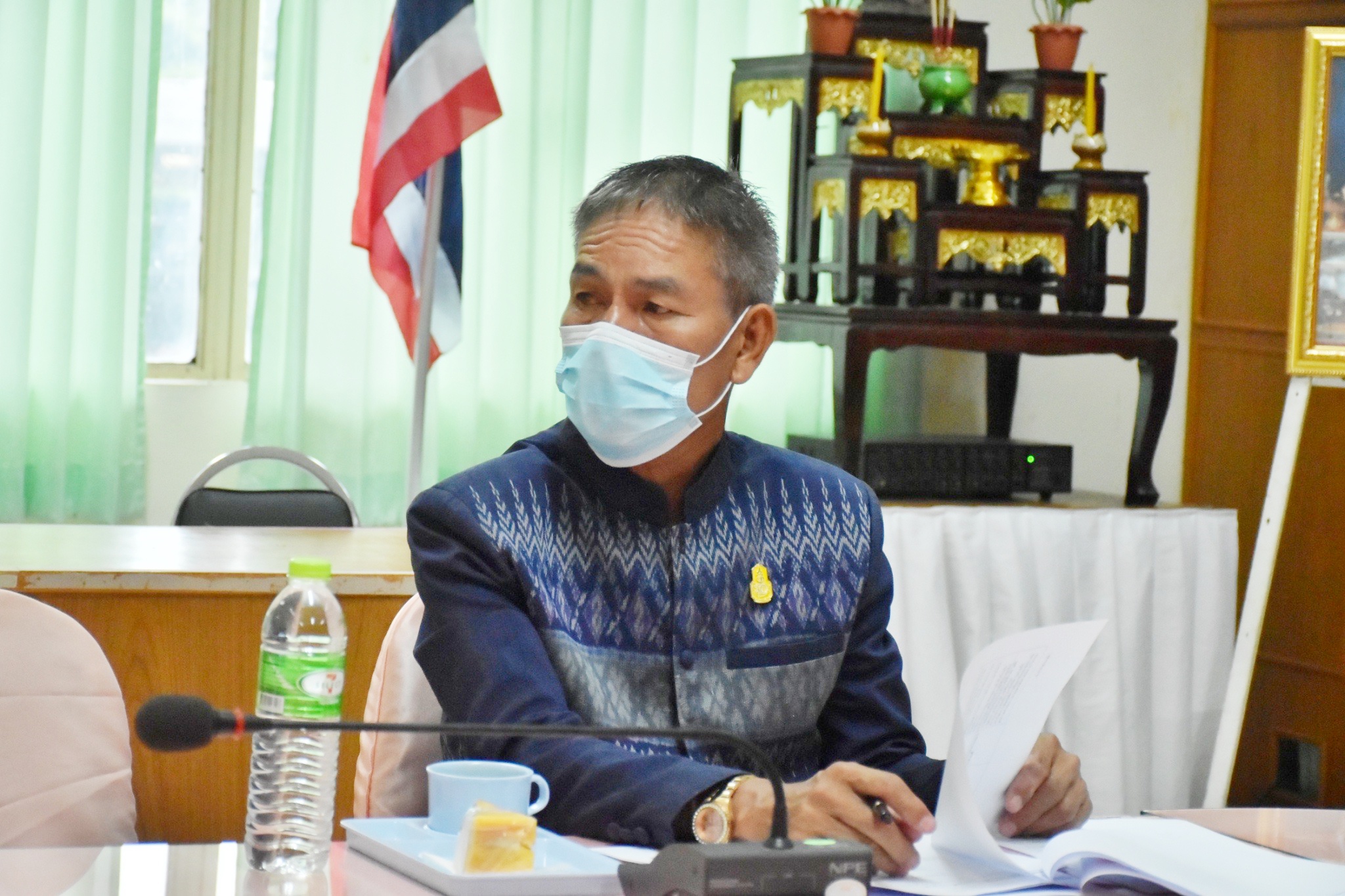 พช.มหาสารคาม  ประชุมคณะกรรมการรับรองมาตรฐานการพัฒนาชุมชนจังหวัดมหาสารคาม ครั้งที่ 1/2565
