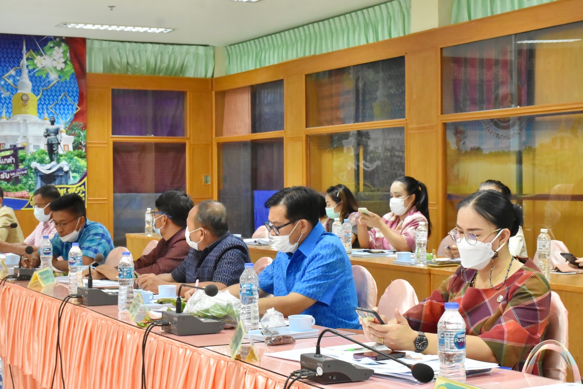 พช.มหาสารคาม “ประชุมประจำเดือนสำนักงานพัฒนาชุมชนจังหวัดมหาสารคาม ครั้งที่ 9/2565”