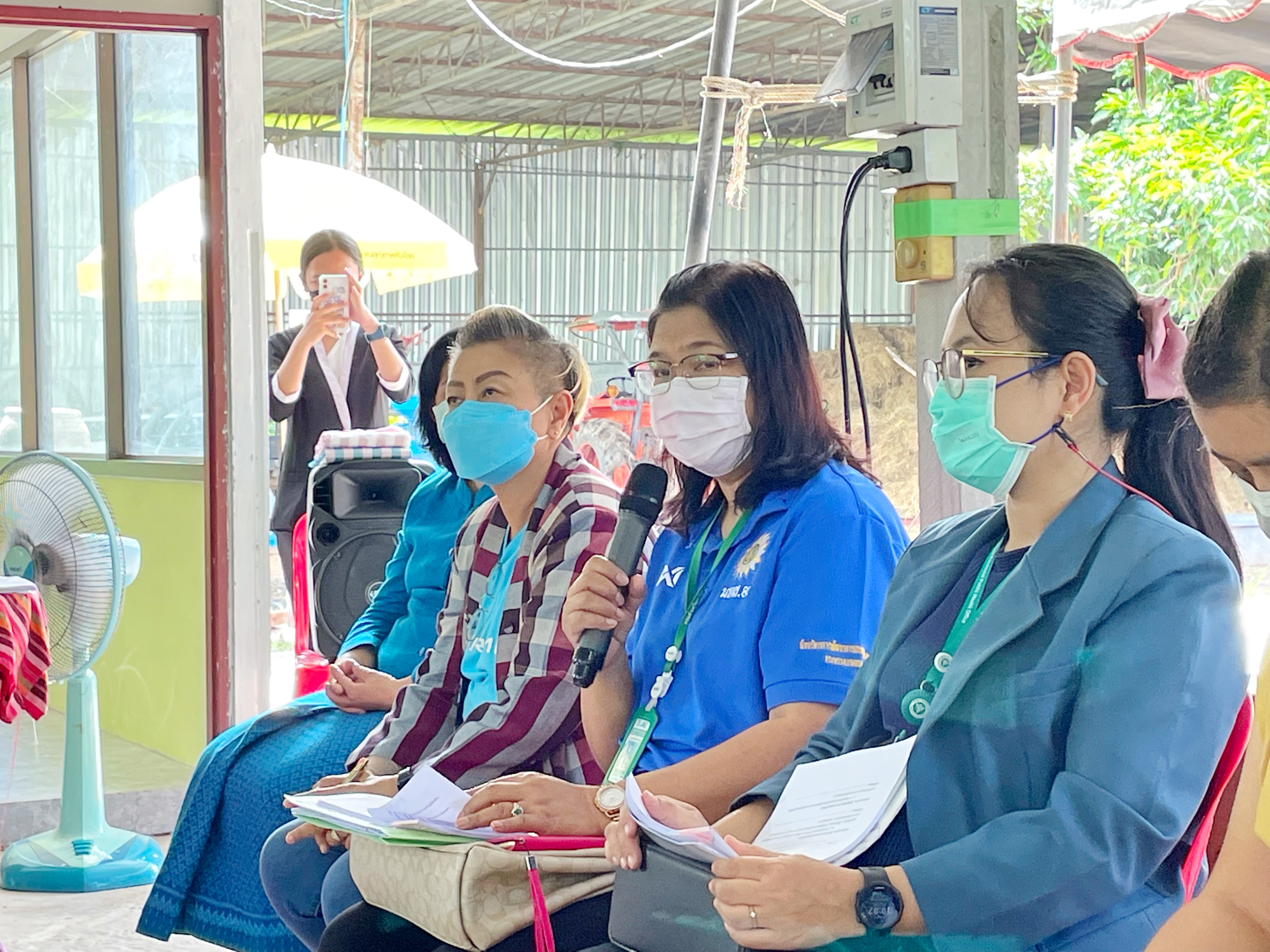 พช.มหาสารคามประชุมคณะทำงานด้านการพัฒนาเศรษฐกิจฐานรากและประชารัฐจังหวัดมหาสารคาม (E๓) ร่วมกับผู้เกี่ยวข้องครั้งที่  ๒/ ๒๕๖๕