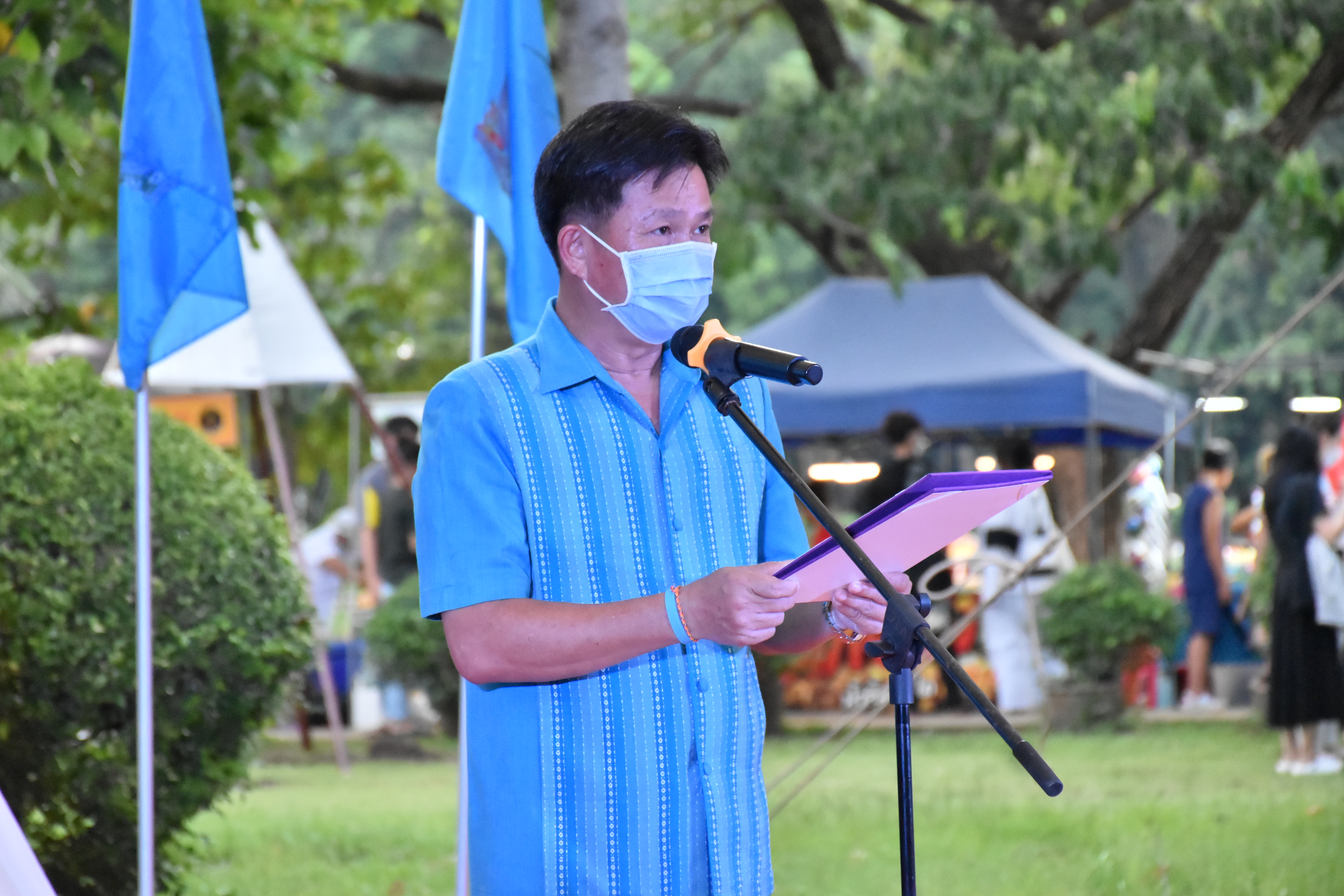 พช.มหาสารคาม ร่วมงานภูษาศิลป์ จากท้องถิ่นสู่สากล “มหาไหมเมืองคาม” พร้อมร่วมพิธีลงนามบันทึกข้อตกลงความร่วมมือ “โครงการยกระดับการย้อมเส้นด้ายจากผงสีธรรมชาติ”