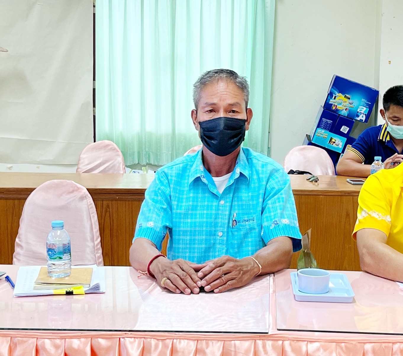 พช.มหาสารคาม ประชุมคณะทำงานบริหารการจัดเก็บข้อมูลความจำเป็นพื้นฐาน (จปฐ.) ปี 2565