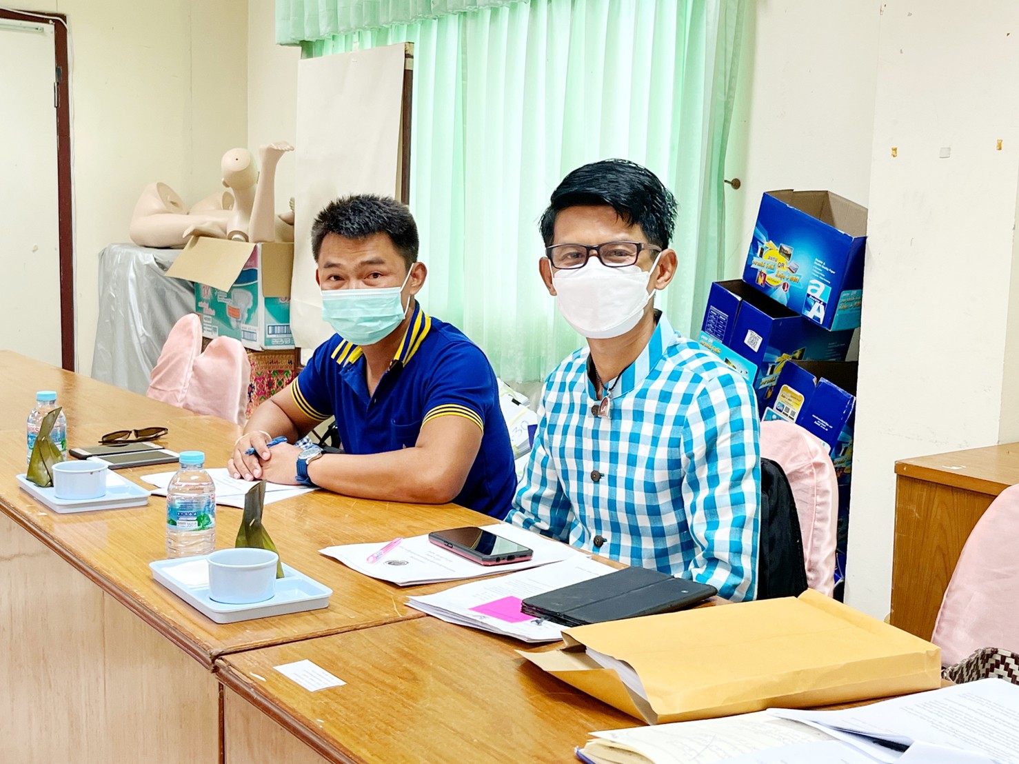 พช.มหาสารคาม ประชุมคณะทำงานบริหารการจัดเก็บข้อมูลความจำเป็นพื้นฐาน (จปฐ.) ปี 2565