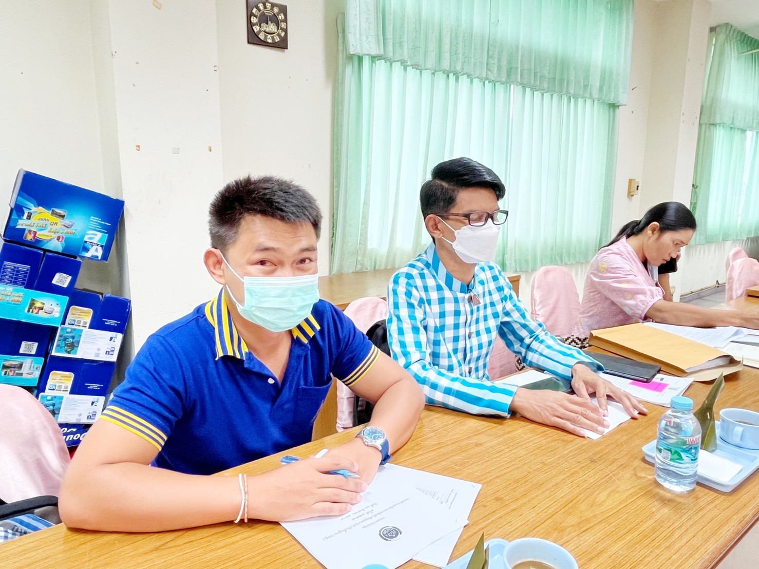 พช.มหาสารคาม ประชุมคณะทำงานบริหารการจัดเก็บข้อมูลความจำเป็นพื้นฐาน (จปฐ.) ปี 2565