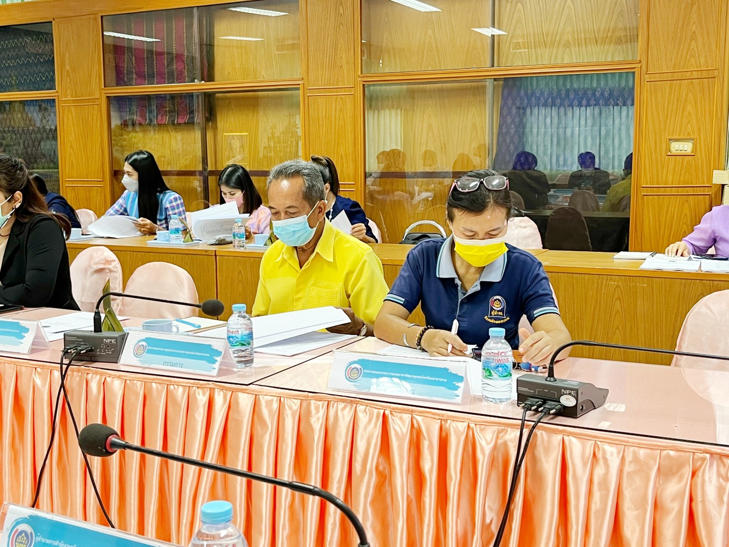 พช.มหาสารคาม ประชุมคณะทำงานบริหารการจัดเก็บข้อมูลความจำเป็นพื้นฐาน (จปฐ.) ปี 2565