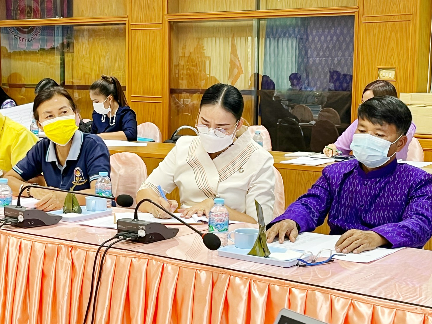 พช.มหาสารคาม ประชุมคณะทำงานบริหารการจัดเก็บข้อมูลความจำเป็นพื้นฐาน (จปฐ.) ปี 2565