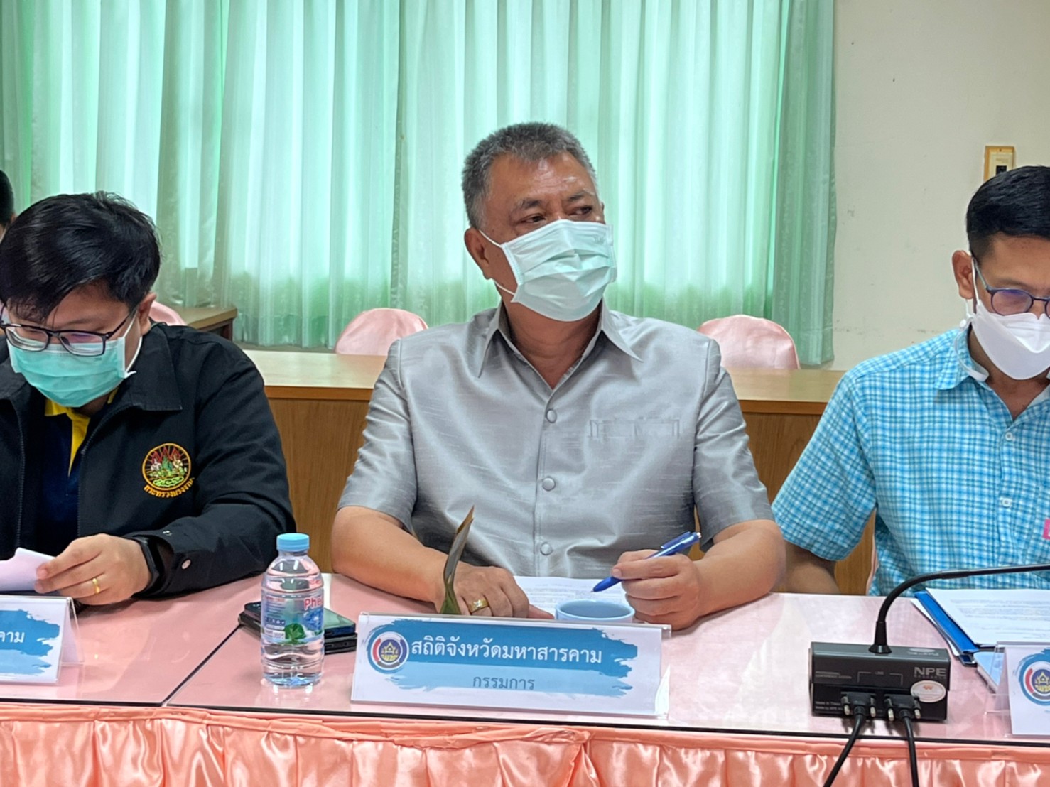 พช.มหาสารคาม ประชุมคณะทำงานบริหารการจัดเก็บข้อมูลความจำเป็นพื้นฐาน (จปฐ.) ปี 2565