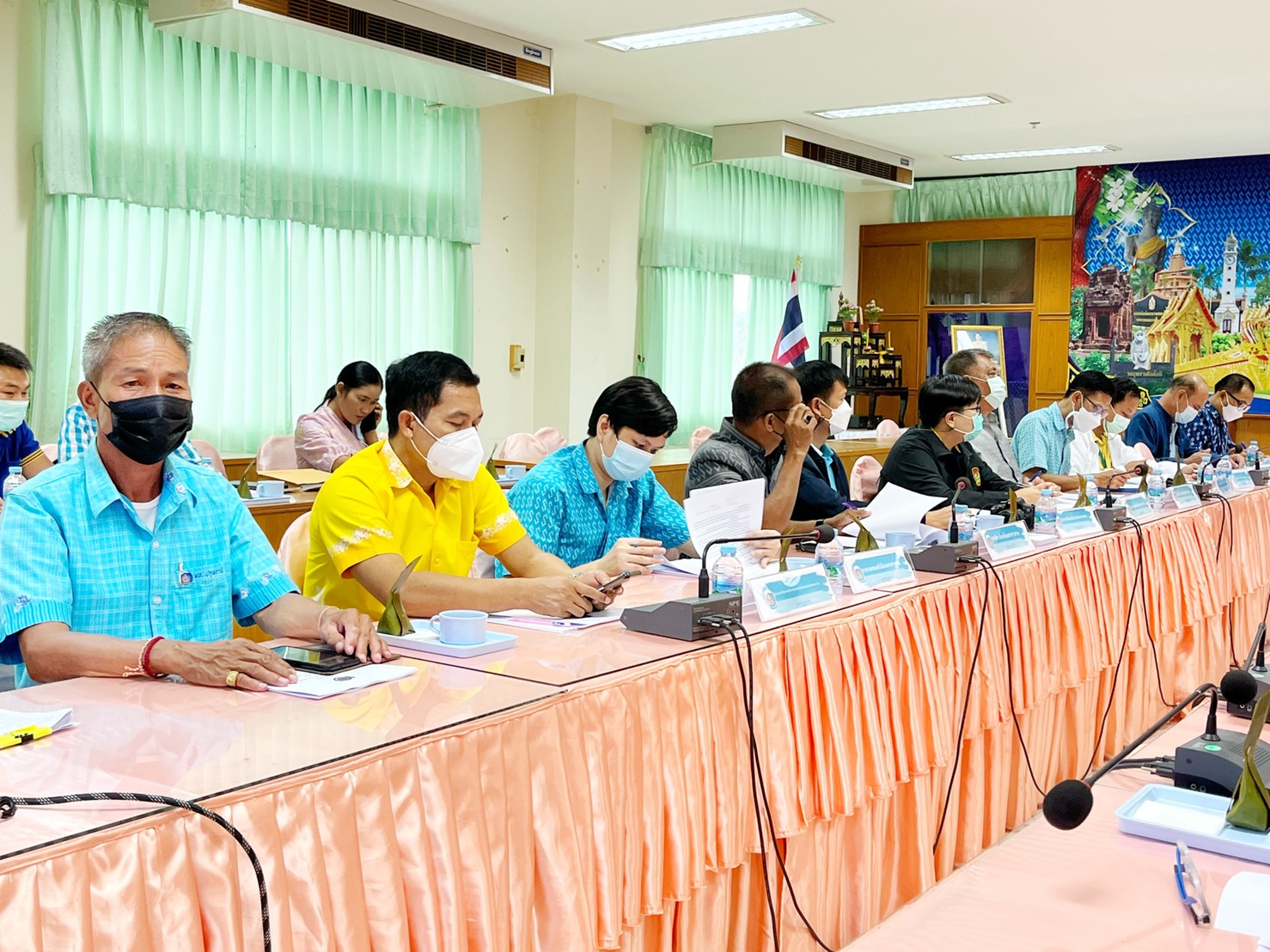 พช.มหาสารคาม ประชุมคณะทำงานบริหารการจัดเก็บข้อมูลความจำเป็นพื้นฐาน (จปฐ.) ปี 2565