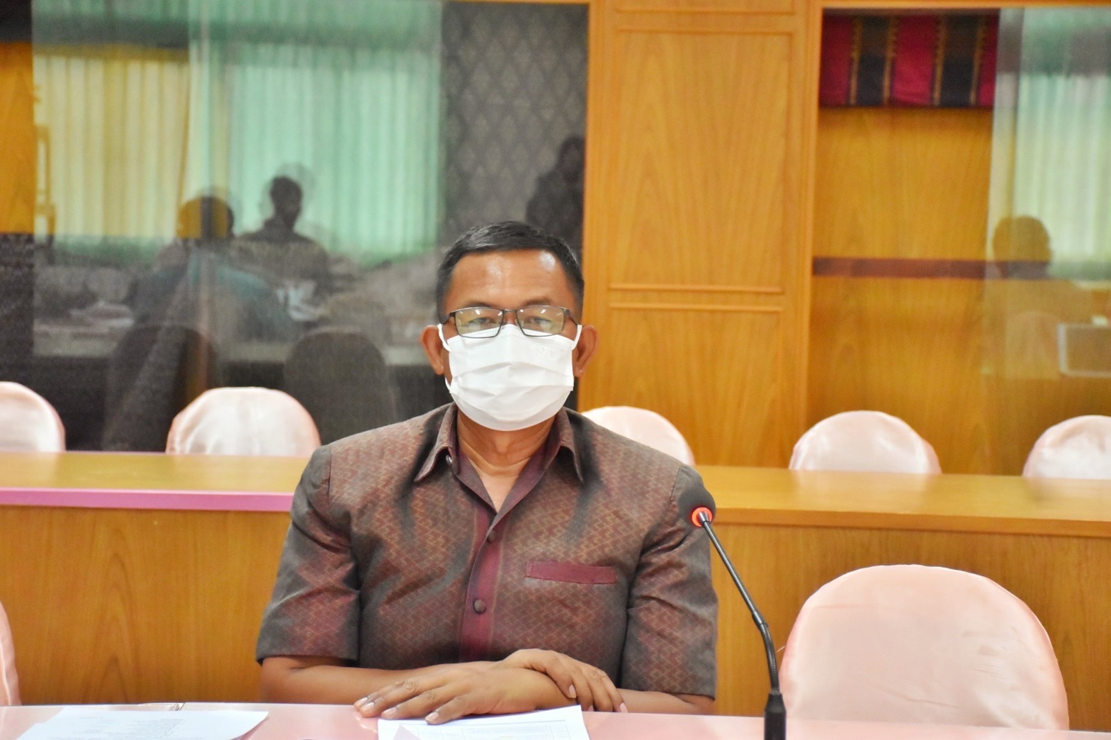 พช.มหาสารคาม ประชุมการขับเคลื่อนโครงการพัฒนาชุมชนใสสะอาด