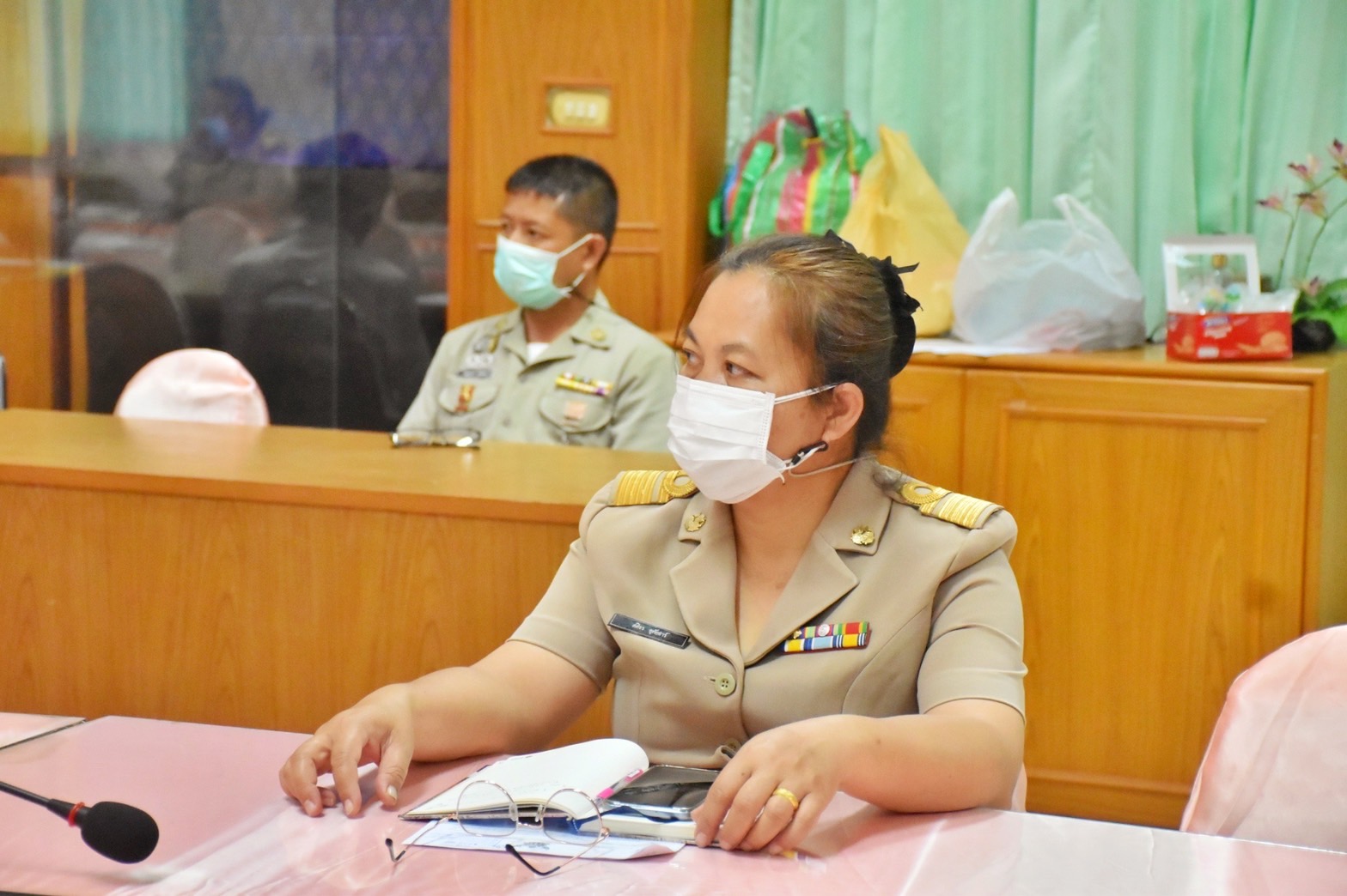 พช.มหาสารคาม ประชุมการขับเคลื่อนโครงการพัฒนาชุมชนใสสะอาด