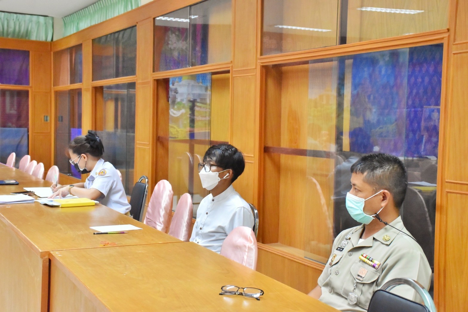 พช.มหาสารคาม ประชุมการขับเคลื่อนโครงการพัฒนาชุมชนใสสะอาด