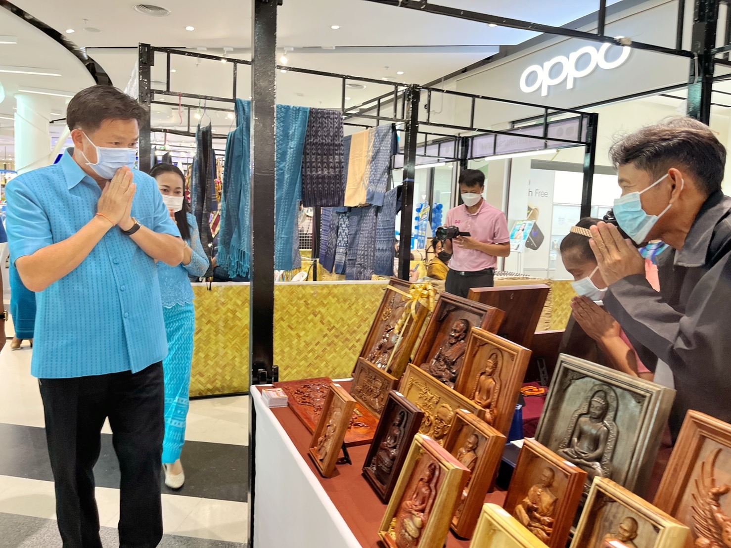 เปิดแล้ว!! งาน “OHO OTOP MAHASARAKHAM” ภายใต้โครงการส่งเสริมกระบวนการเครือข่ายองค์ความรู้ (Knowledge-Based OTOP : KBO) จังหวัดมหาสารคาม ประจำปี พ.ศ. 2565