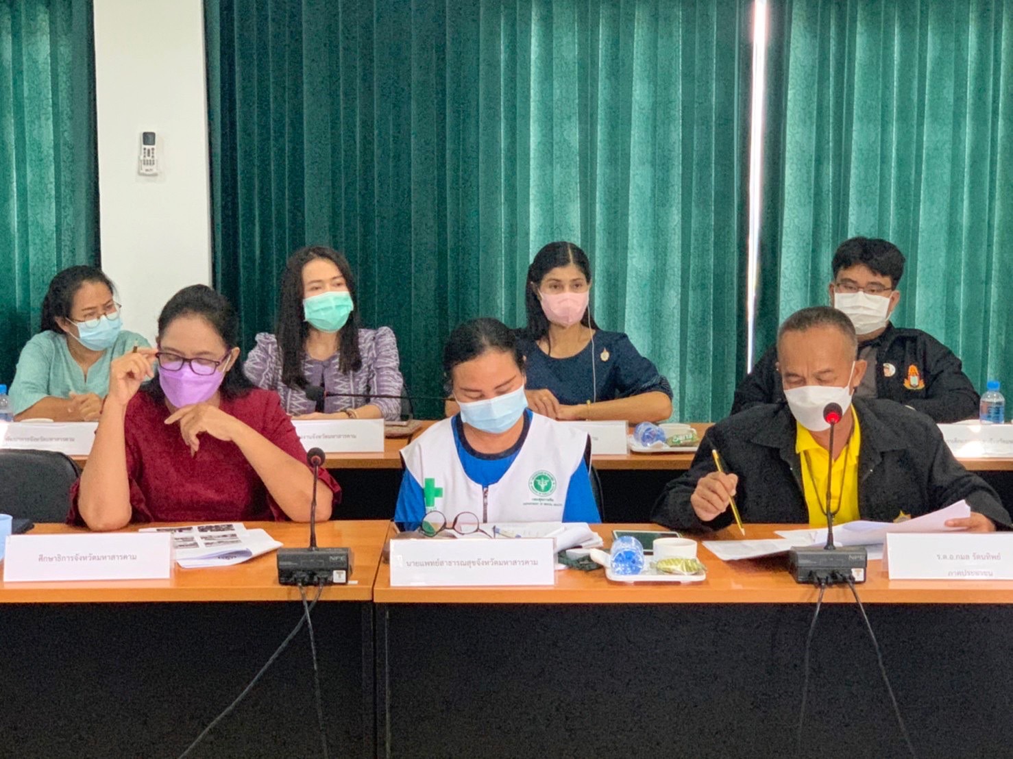 พช.มหาสารคาม ร่วมออกตรวจติดตามและประเมินผลการดำเนินงานตามแผนปฏิบัติการป้องกันและปราบปรามยาเสพติดประจำปีงบประมาณ พ.ศ. 2565 จังหวัดมหาสารคาม