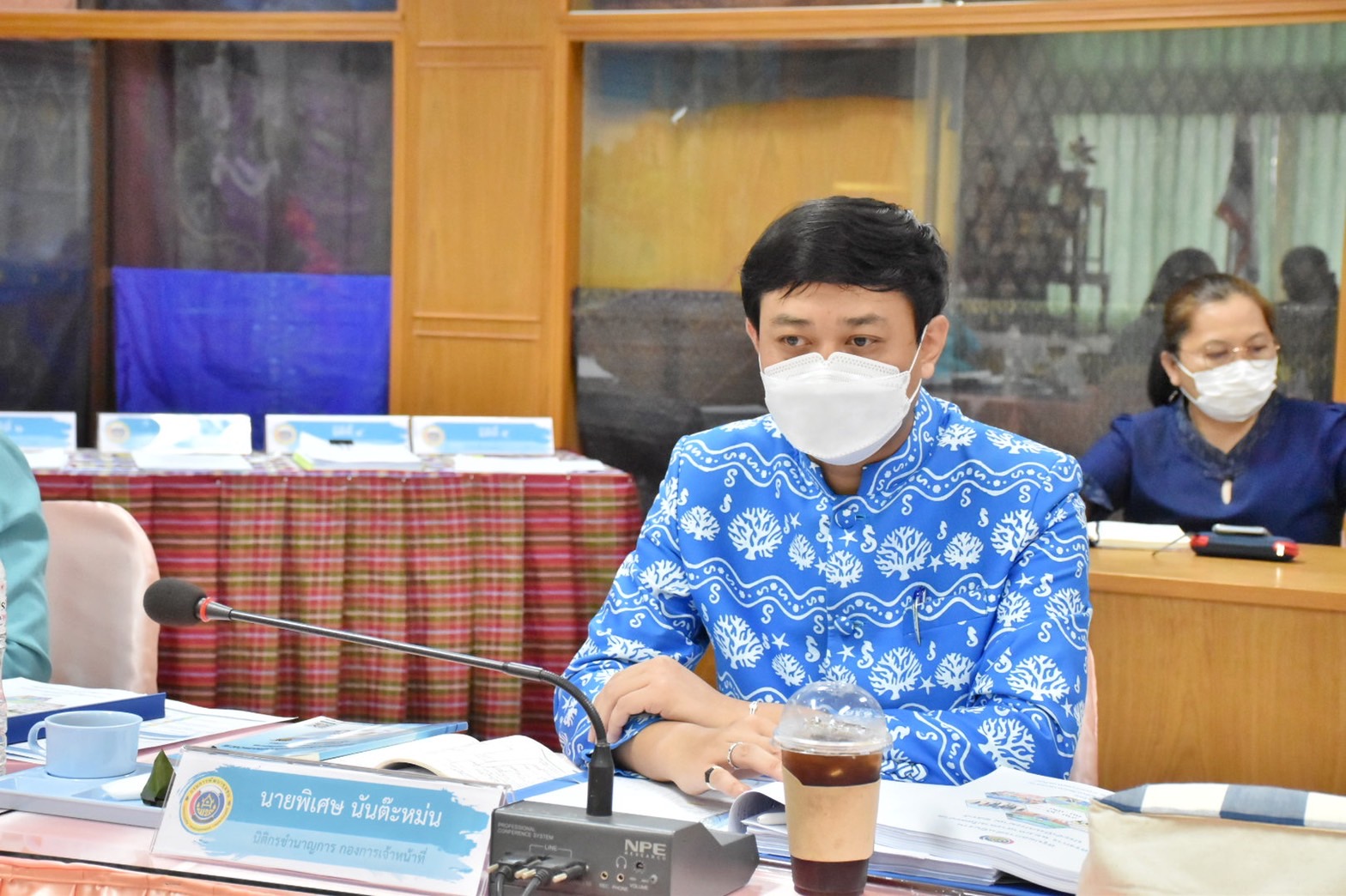 นายกิติพล เวชกุล ผู้ตรวจราชการกรมการพัฒนาชุมชน ตรวจประเมิน พช.มหาสารคาม เพื่อคัดเลือกเป็นหน่วยงานพัฒนาชุมชนใสสะอาด ประจำปี 2565