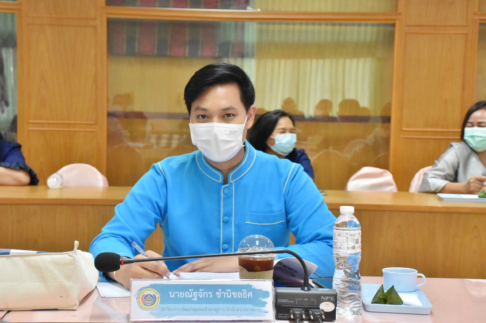 นายกิติพล เวชกุล ผู้ตรวจราชการกรมการพัฒนาชุมชน ตรวจประเมิน พช.มหาสารคาม เพื่อคัดเลือกเป็นหน่วยงานพัฒนาชุมชนใสสะอาด ประจำปี 2565