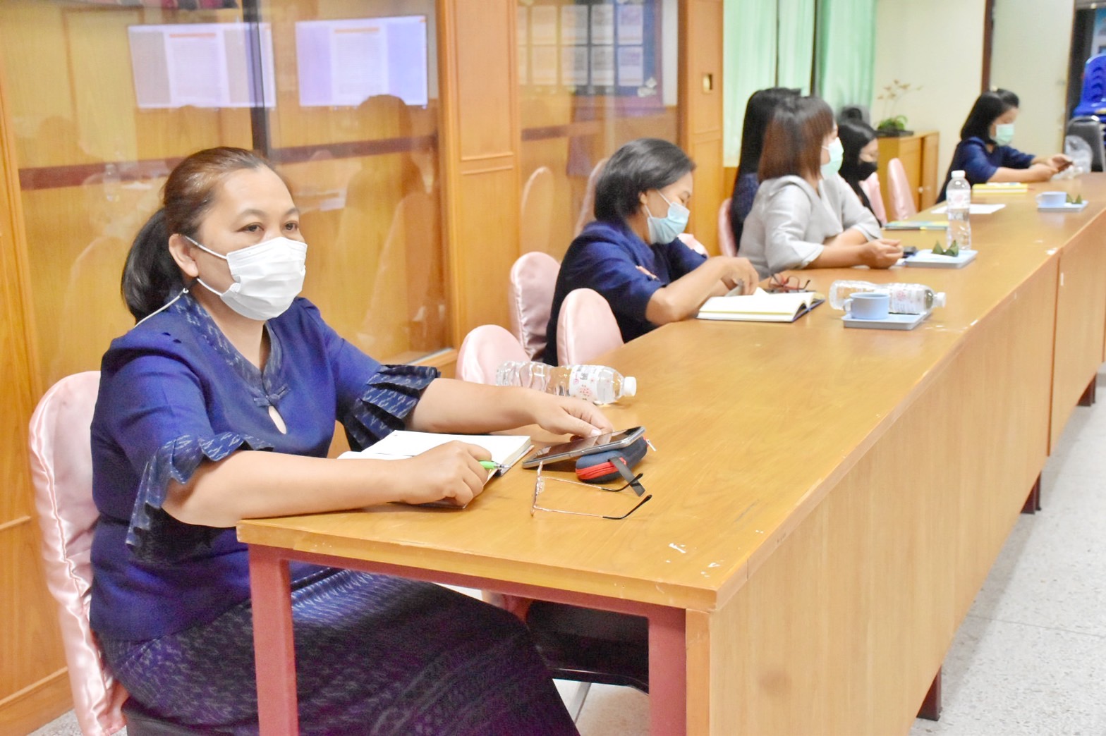 นายกิติพล เวชกุล ผู้ตรวจราชการกรมการพัฒนาชุมชน ตรวจประเมิน พช.มหาสารคาม เพื่อคัดเลือกเป็นหน่วยงานพัฒนาชุมชนใสสะอาด ประจำปี 2565