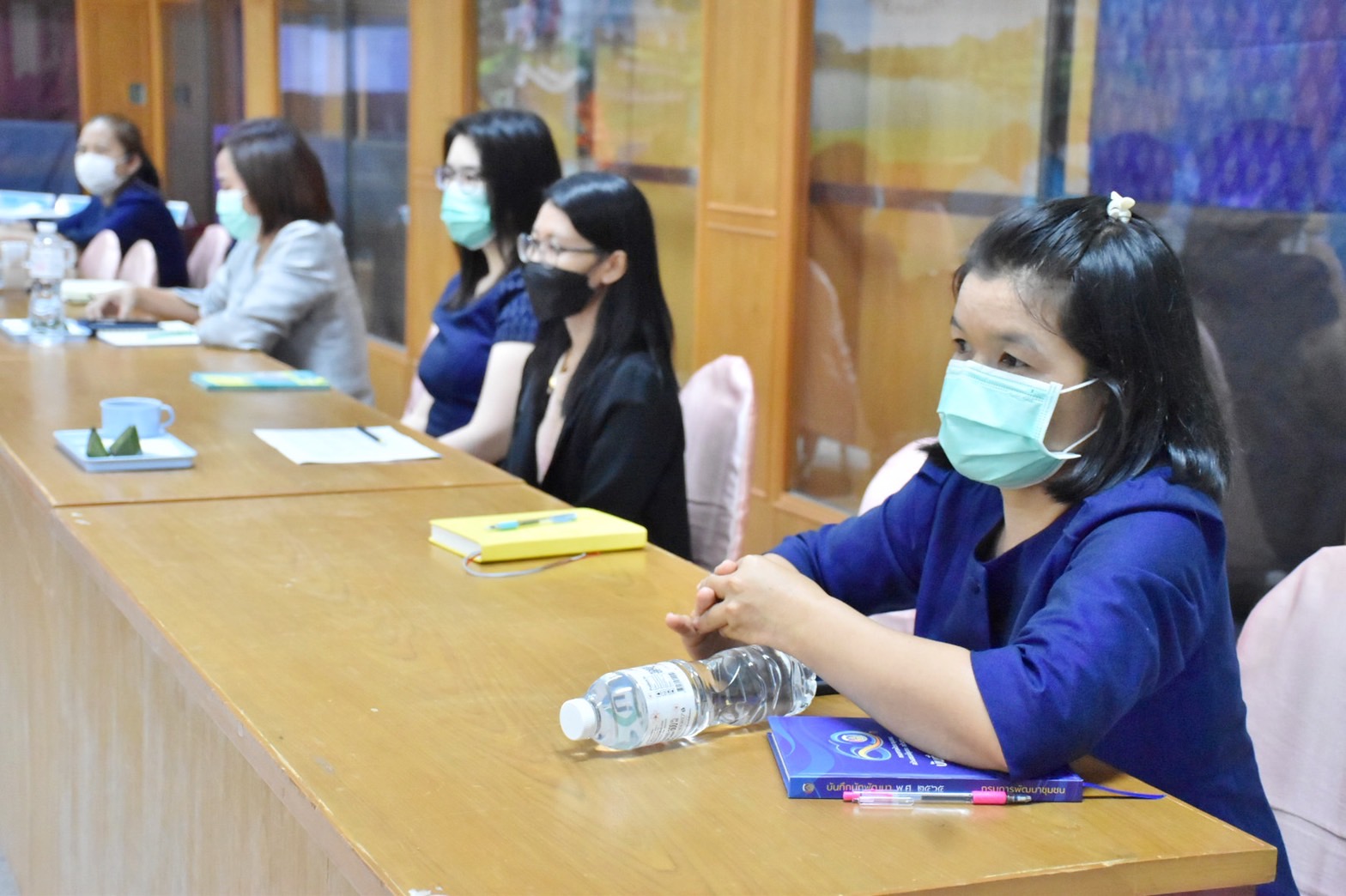 นายกิติพล เวชกุล ผู้ตรวจราชการกรมการพัฒนาชุมชน ตรวจประเมิน พช.มหาสารคาม เพื่อคัดเลือกเป็นหน่วยงานพัฒนาชุมชนใสสะอาด ประจำปี 2565