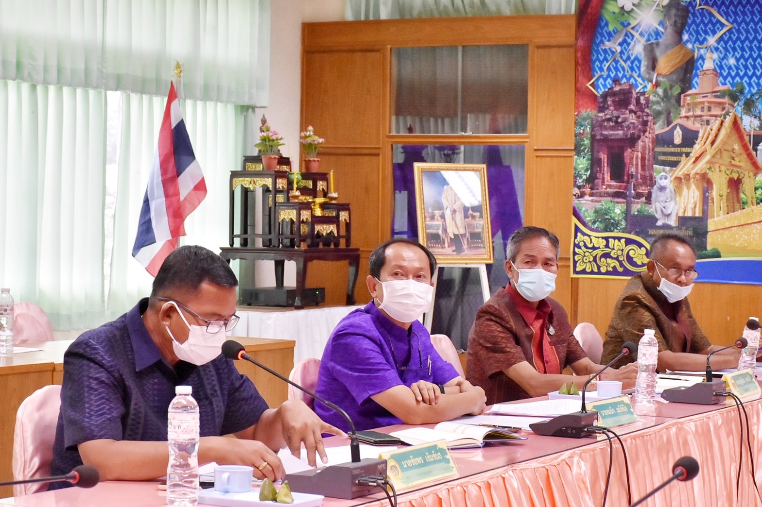 นายกิติพล เวชกุล ผู้ตรวจราชการกรมการพัฒนาชุมชน ตรวจประเมิน พช.มหาสารคาม เพื่อคัดเลือกเป็นหน่วยงานพัฒนาชุมชนใสสะอาด ประจำปี 2565