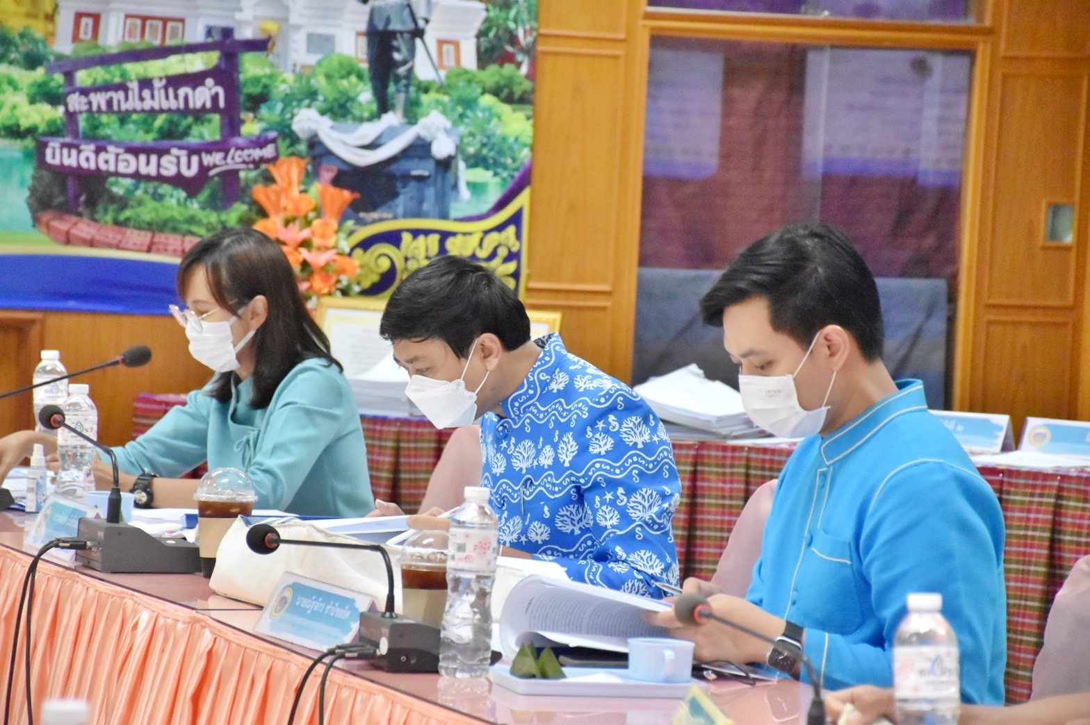 นายกิติพล เวชกุล ผู้ตรวจราชการกรมการพัฒนาชุมชน ตรวจประเมิน พช.มหาสารคาม เพื่อคัดเลือกเป็นหน่วยงานพัฒนาชุมชนใสสะอาด ประจำปี 2565