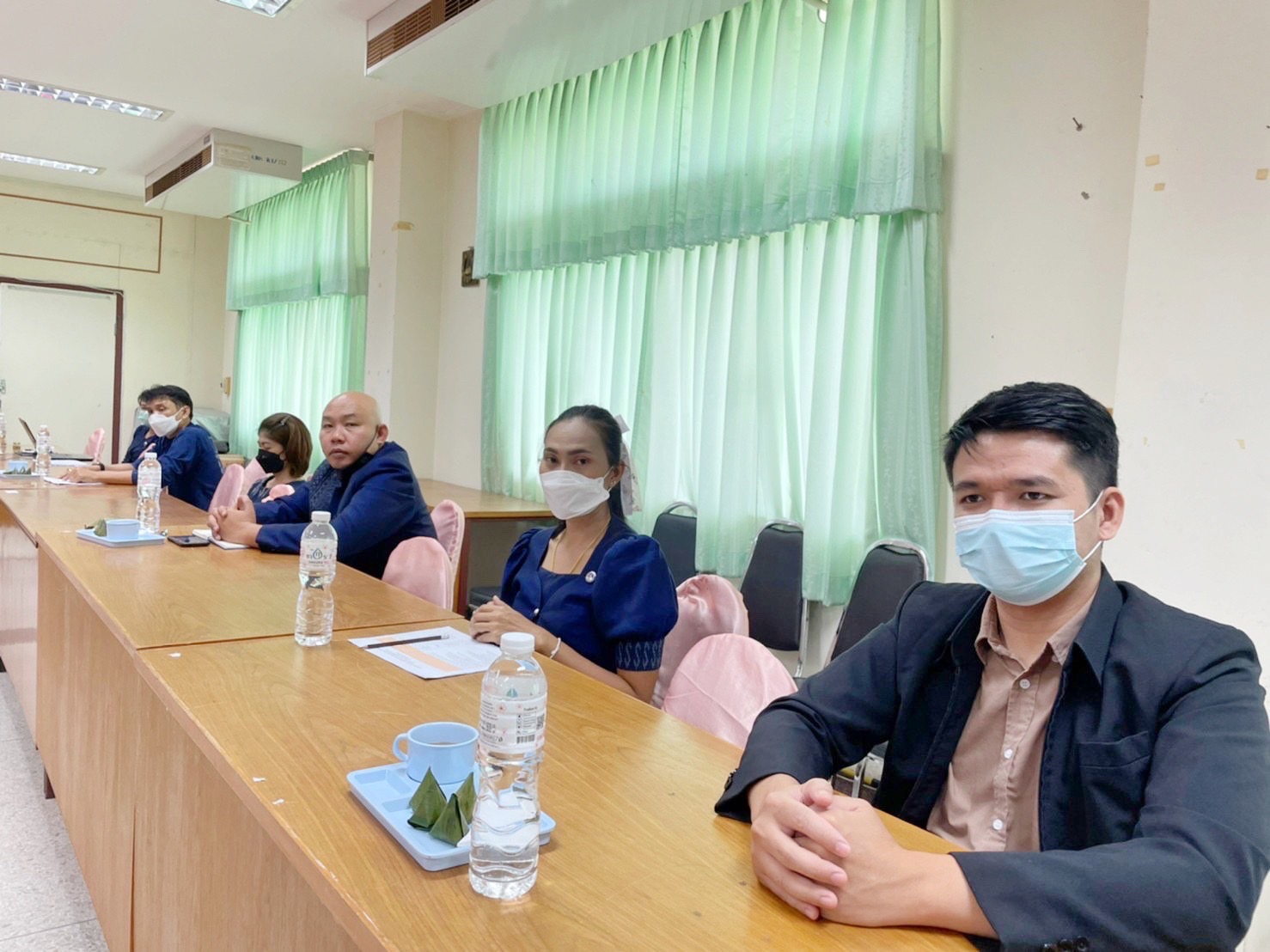 นายกิติพล เวชกุล ผู้ตรวจราชการกรมการพัฒนาชุมชน ตรวจประเมิน พช.มหาสารคาม เพื่อคัดเลือกเป็นหน่วยงานพัฒนาชุมชนใสสะอาด ประจำปี 2565