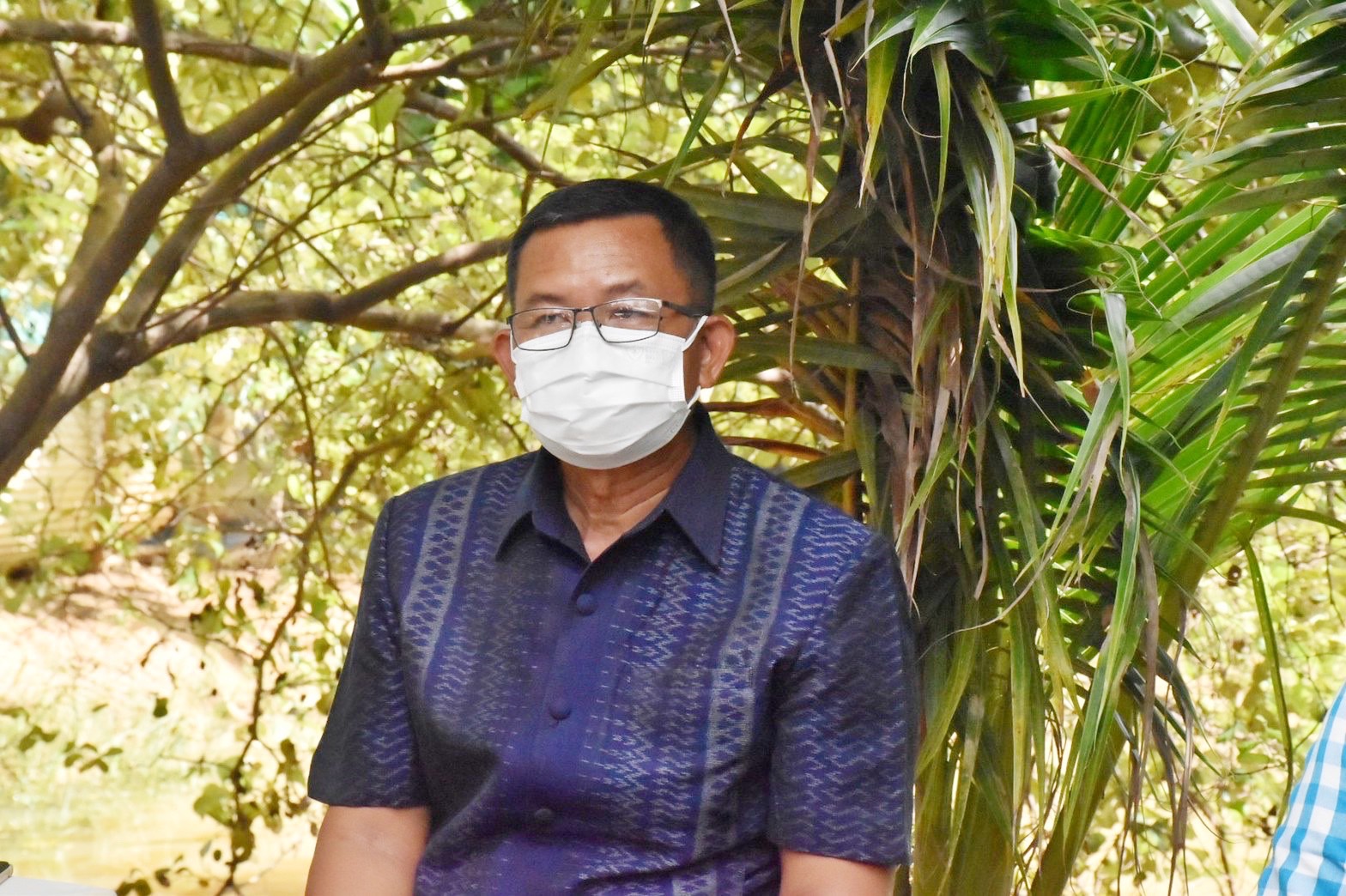 นายกิติพล เวชกุล ผู้ตรวจราชการกรมการพัฒนาชุมชน ลงพื้นที่เยี่ยมศูนย์จิตอาสาพัฒนาชุมชน วัดโพธิ์ศรีบ้านลาด ตำบลศรีสุข อำเภอกันทรวิชัย จังหวัดมหาสารคาม