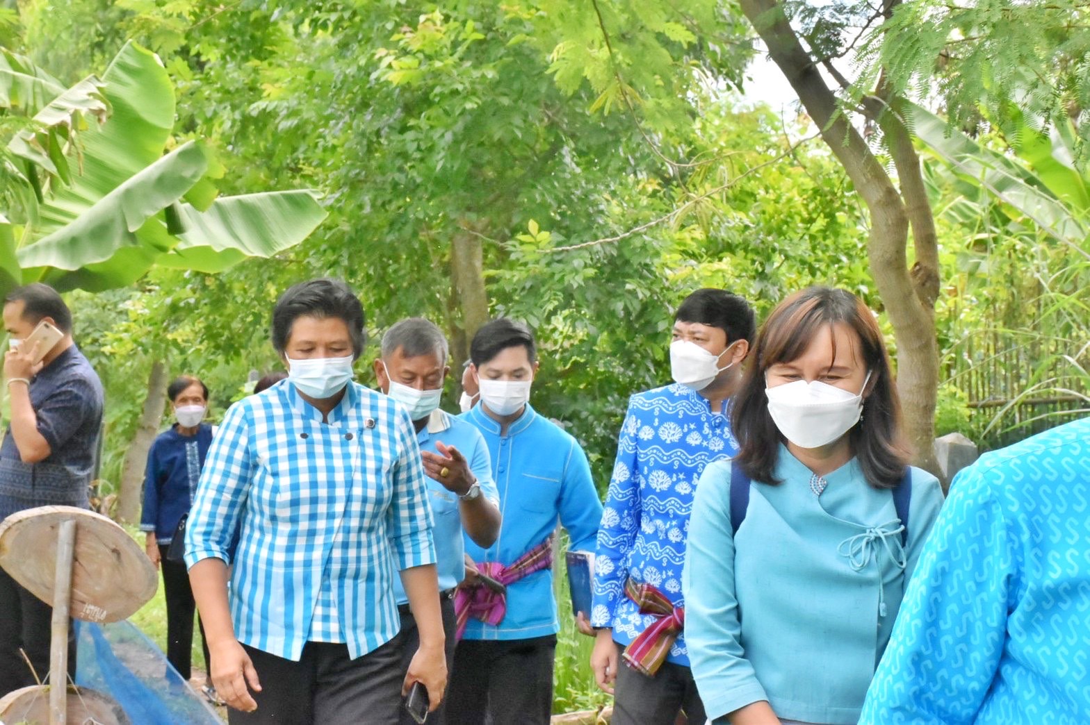 นายกิติพล เวชกุล ผู้ตรวจราชการกรมการพัฒนาชุมชน ลงพื้นที่เยี่ยมศูนย์จิตอาสาพัฒนาชุมชน วัดโพธิ์ศรีบ้านลาด ตำบลศรีสุข อำเภอกันทรวิชัย จังหวัดมหาสารคาม