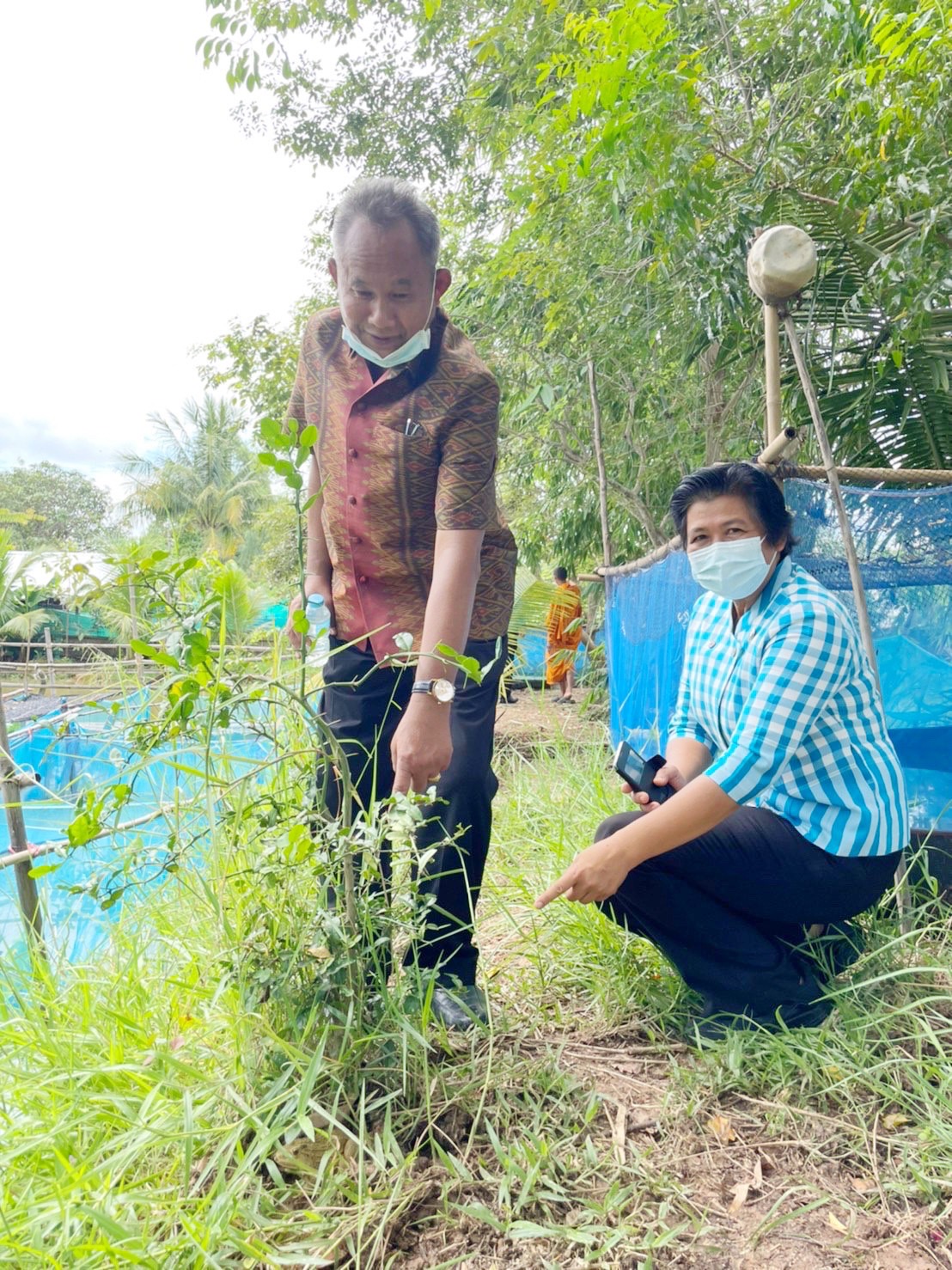 นายกิติพล เวชกุล ผู้ตรวจราชการกรมการพัฒนาชุมชน ลงพื้นที่เยี่ยมศูนย์จิตอาสาพัฒนาชุมชน วัดโพธิ์ศรีบ้านลาด ตำบลศรีสุข อำเภอกันทรวิชัย จังหวัดมหาสารคาม