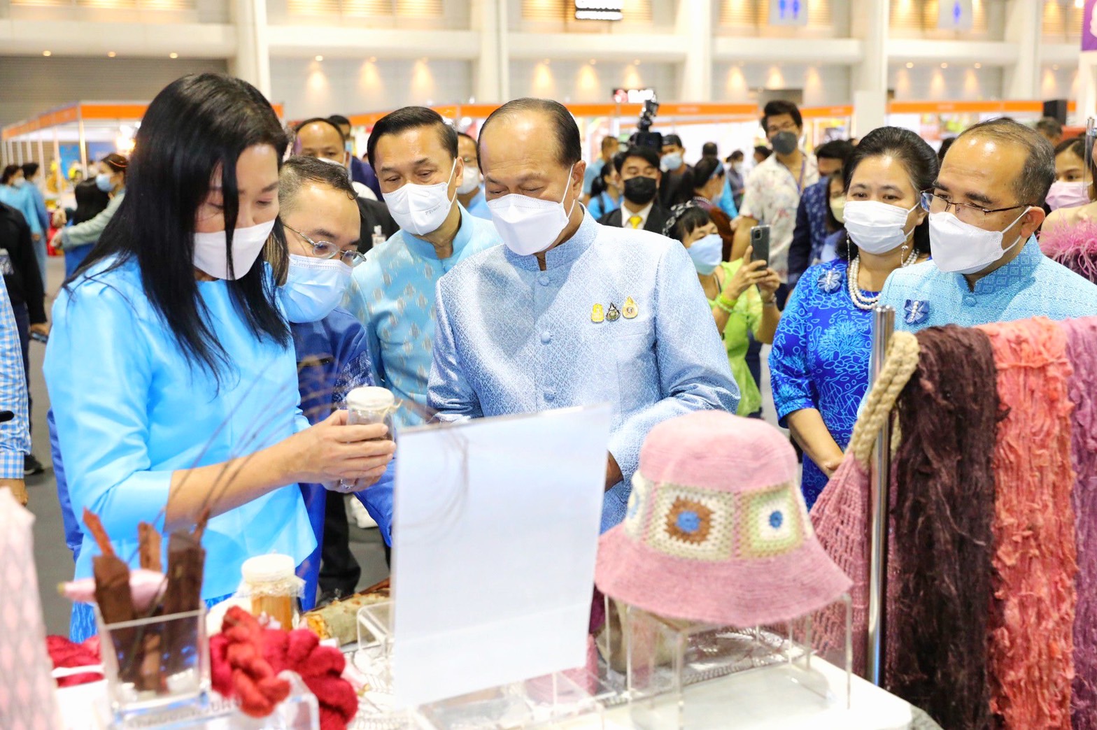 จังหวัดมหาสารคามร่วมพิธีเปิดอย่างยิ่งใหญ่! กับงานศิลปาชีพประทีปไทย OTOP ก้าวไกล ด้วยพระบารมี