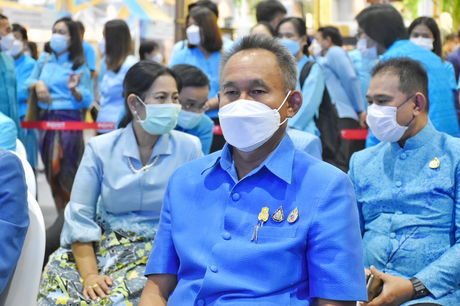 จังหวัดมหาสารคามร่วมพิธีเปิดอย่างยิ่งใหญ่! กับงานศิลปาชีพประทีปไทย OTOP ก้าวไกล ด้วยพระบารมี