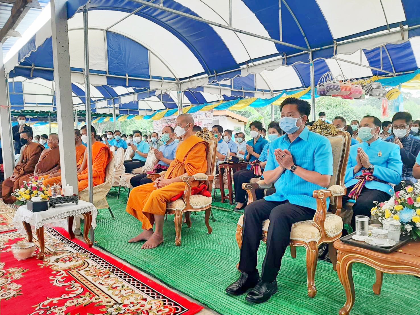 พช.มหาสารคาม ร่วมกิจกรรมปล่อยพันธุ์สัตว์น้ำและปลูกต้นไม้ เนื่องใน วันเฉลิมพระชนมพรรษาพระบาทสมเด็จพระเจ้าอยู่หัว และ สมเด็จพระนางเจ้าสิริกิติ์ พระบรมราชินีนาถ พระบรมราชชนนีพันปีหลวง