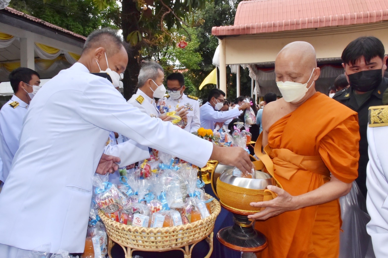 พช.มหาสารคาม ร่วมกิจกรรมเฉลิมพระเกียรติสมเด็จพระนางเจ้าสิริกิติ์ พระบรมราชินีนาถ พระบรมราชชนนีพันปีหลวง เนื่องในโอกาสมหามงคลเฉลิมพระชนมพรรษา 90 พรรษา 12 สิงหาคม 2565