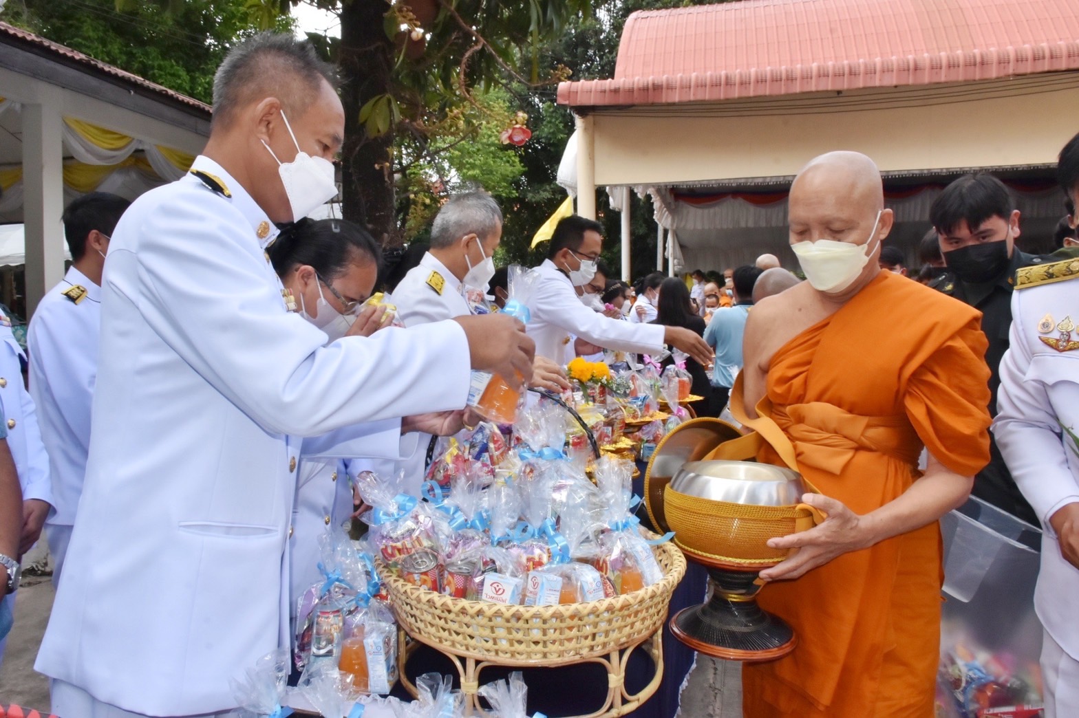 พช.มหาสารคาม ร่วมกิจกรรมเฉลิมพระเกียรติสมเด็จพระนางเจ้าสิริกิติ์ พระบรมราชินีนาถ พระบรมราชชนนีพันปีหลวง เนื่องในโอกาสมหามงคลเฉลิมพระชนมพรรษา 90 พรรษา 12 สิงหาคม 2565